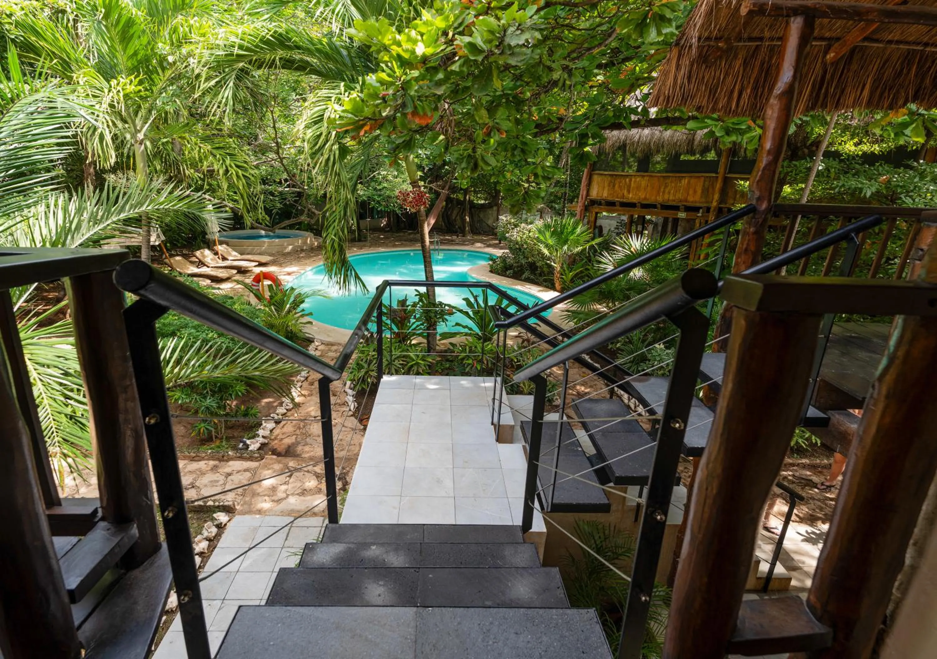 Swimming pool in Na Balam Hotel