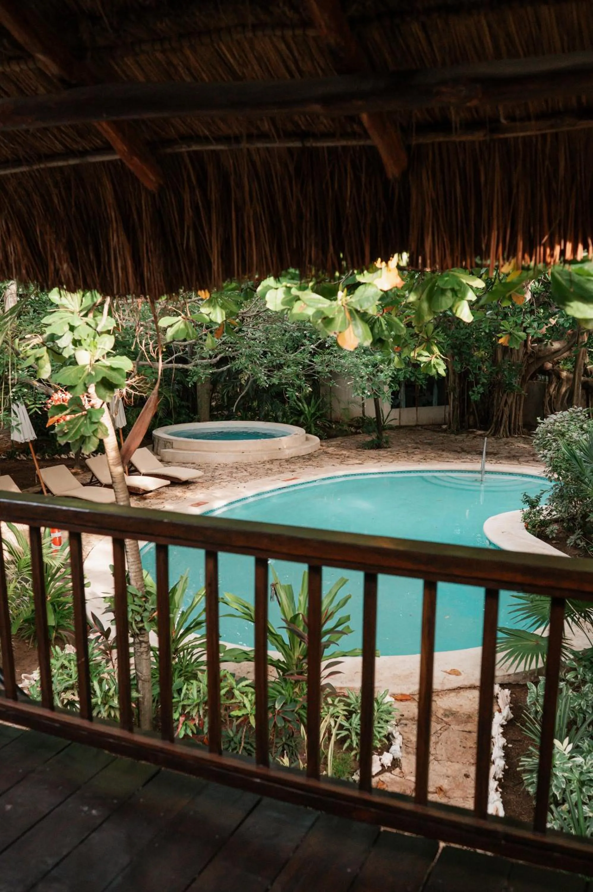 Swimming pool in Na Balam Hotel