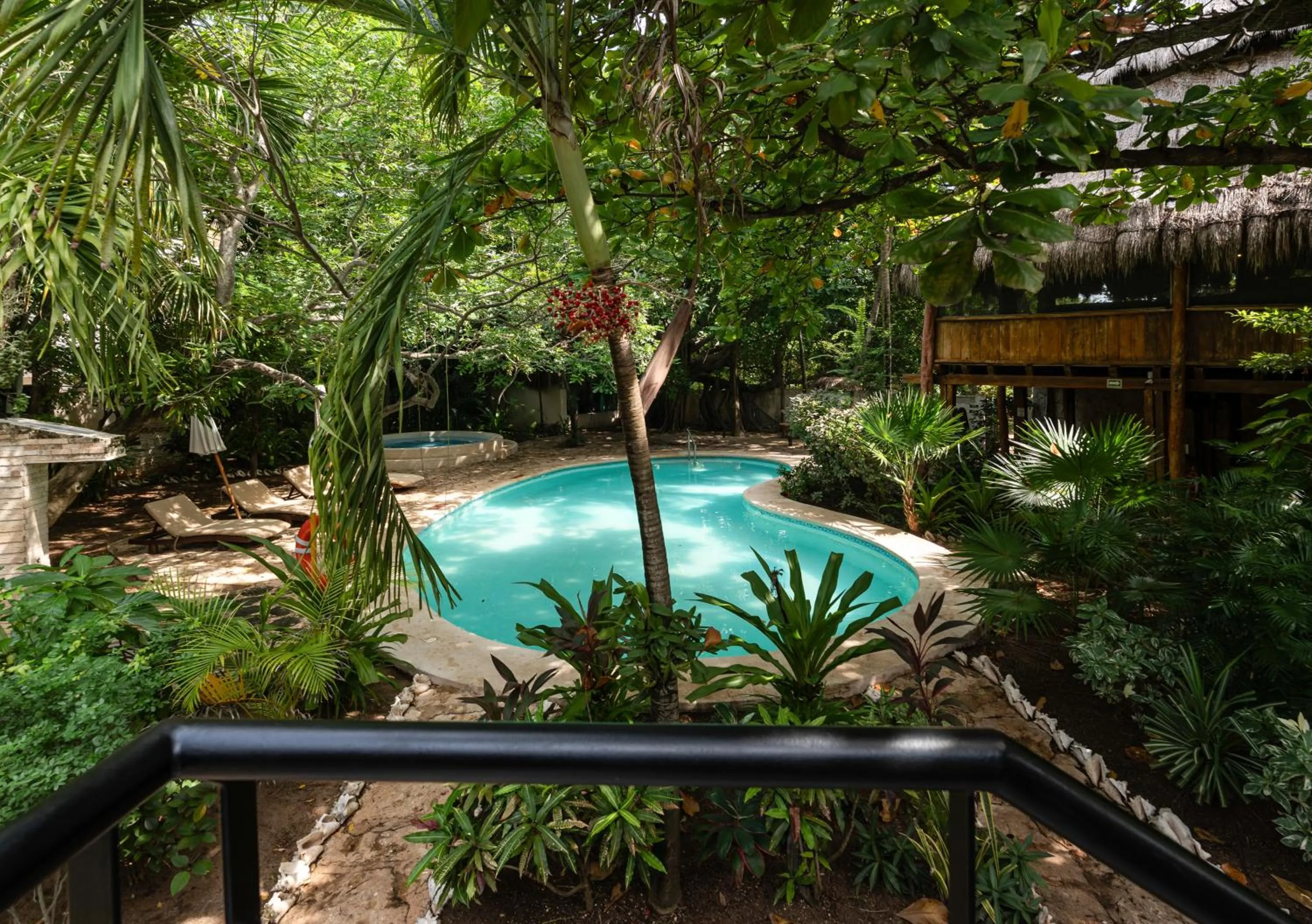 Swimming pool in Na Balam Hotel