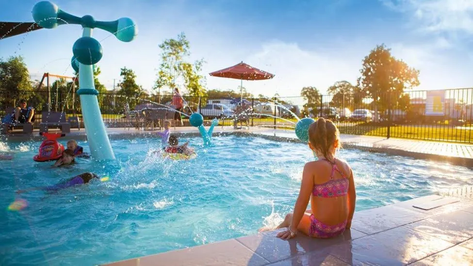 Aqua park in Ingenia Holidays Rivershore