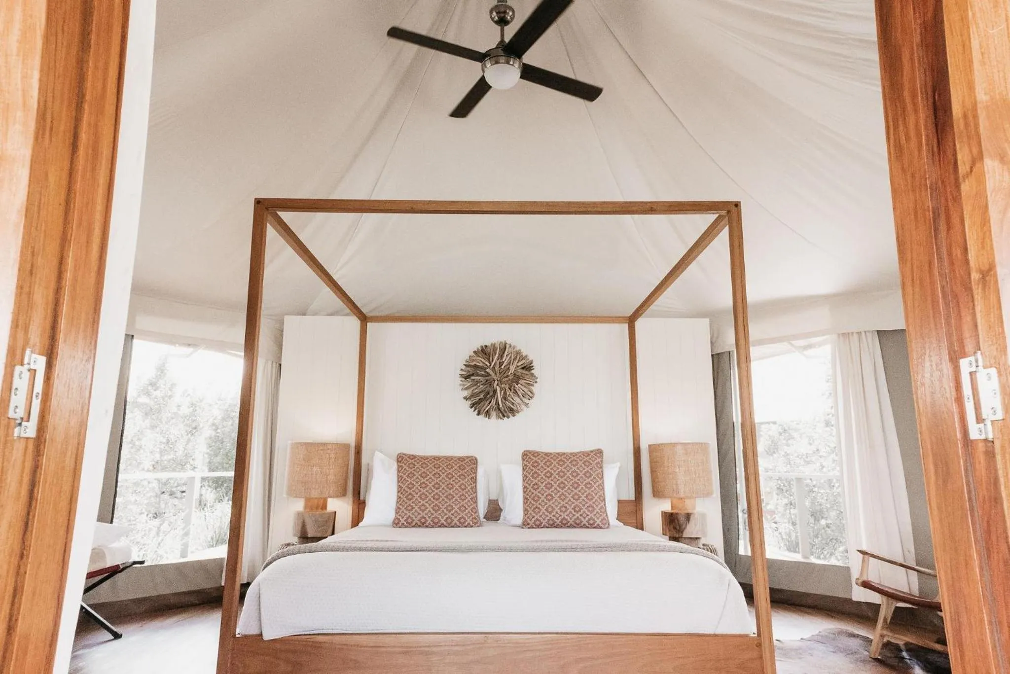 Bed in Ingenia Holidays Rivershore