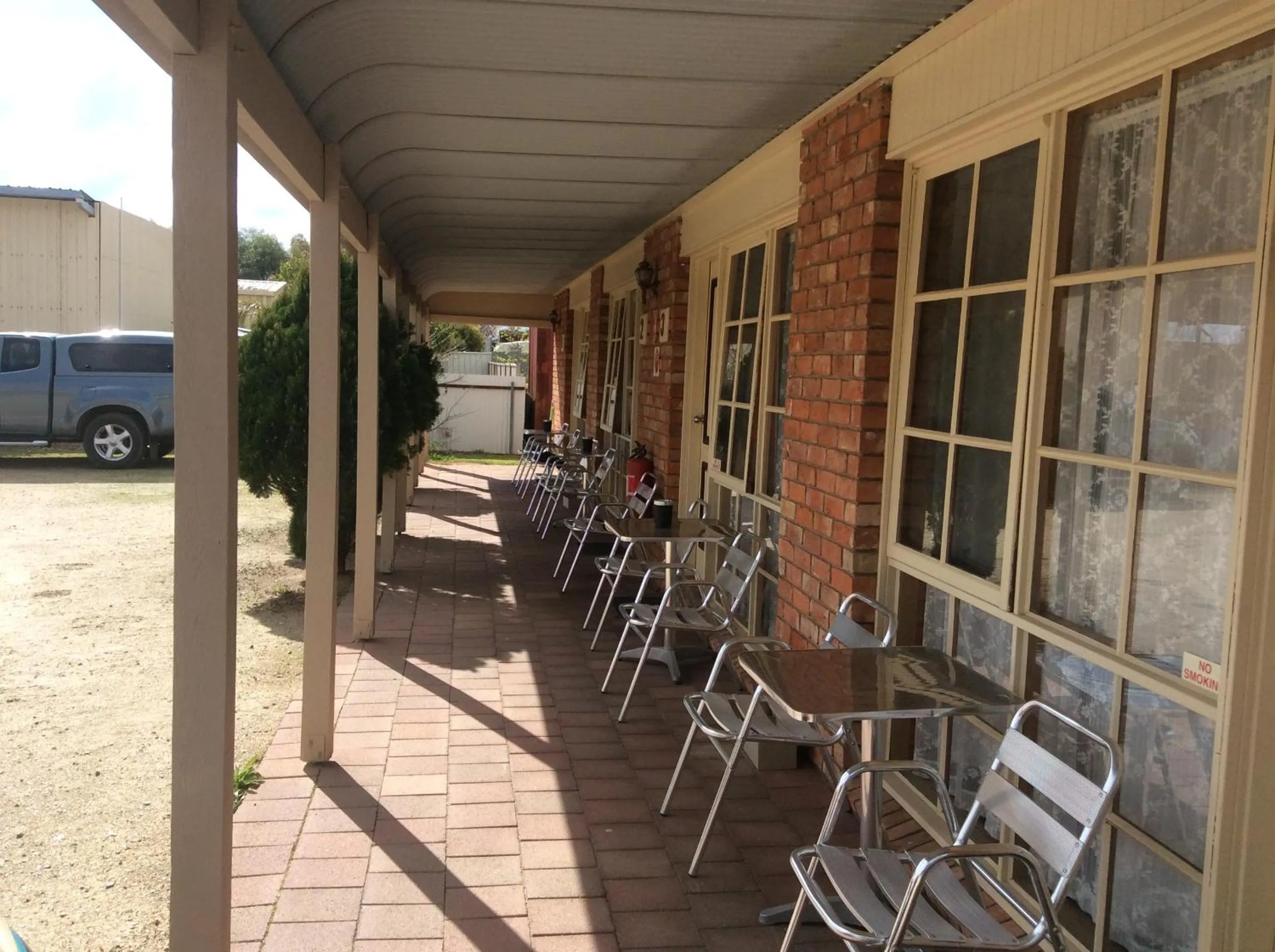 Balcony/Terrace in Kerang Motel