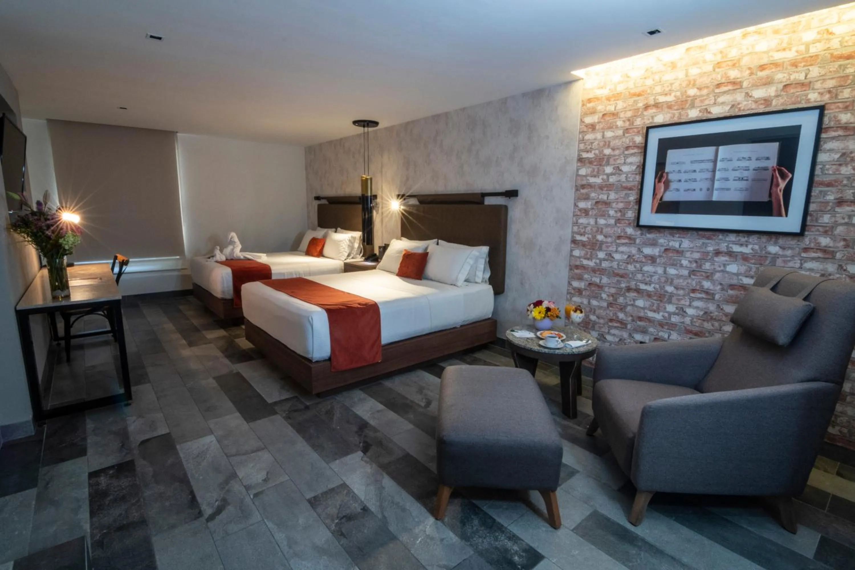 Bed in Hotel Ronda Minerva