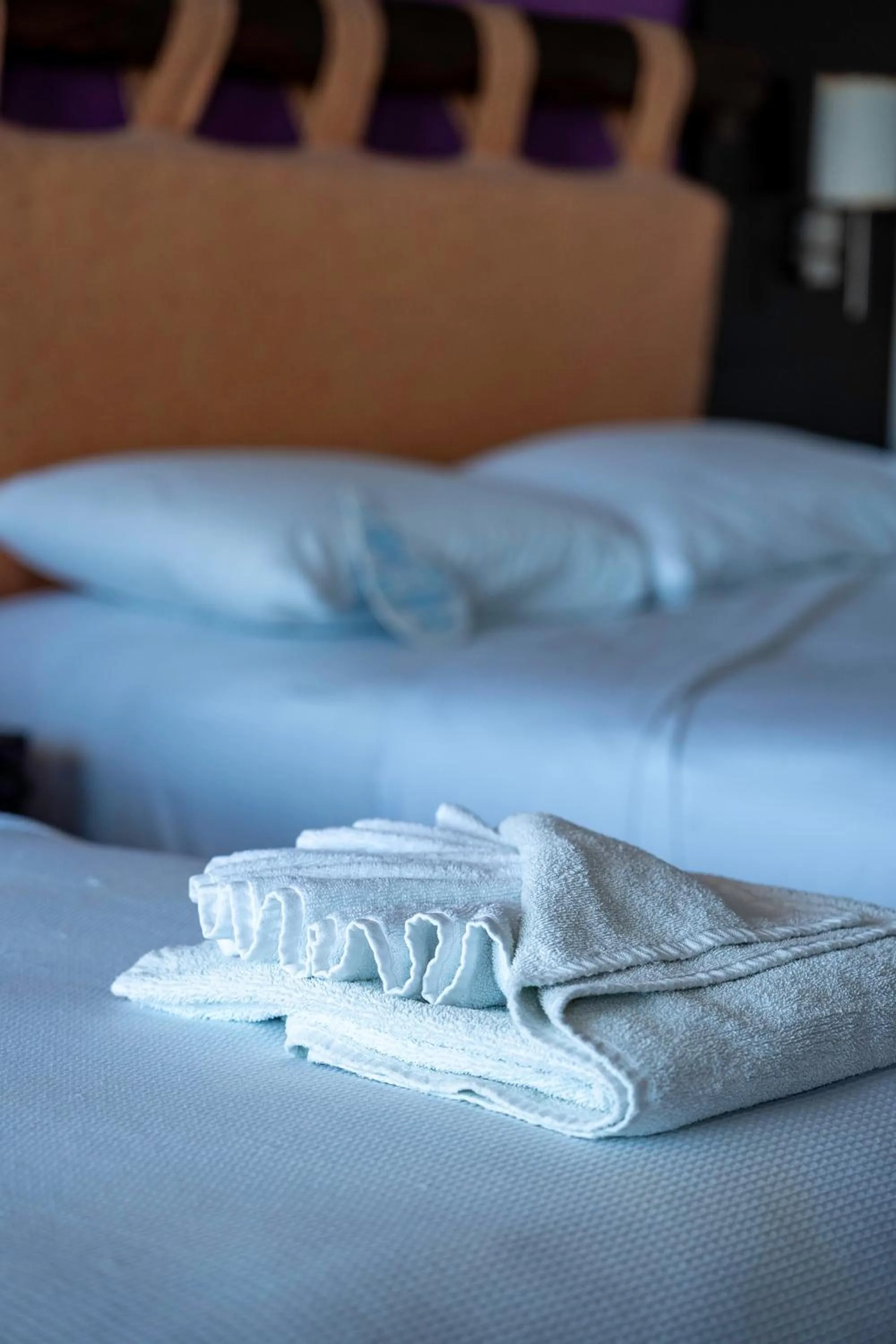 Bedroom, Bed in Hotel Vista del Mar with Beach Club access included