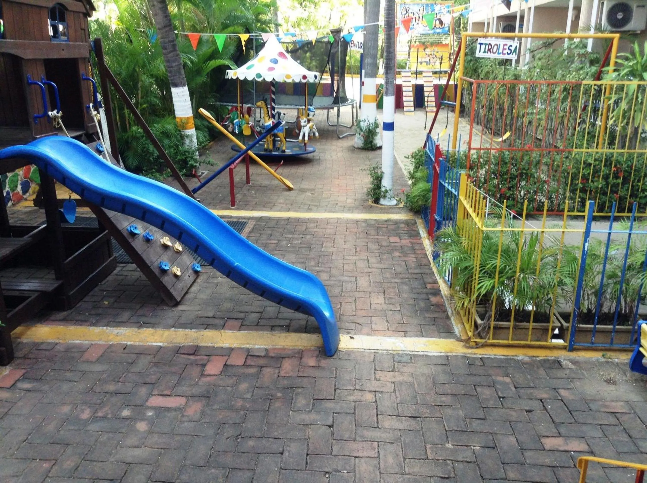 Children play ground in Sands Acapulco Hotel & Bungalows