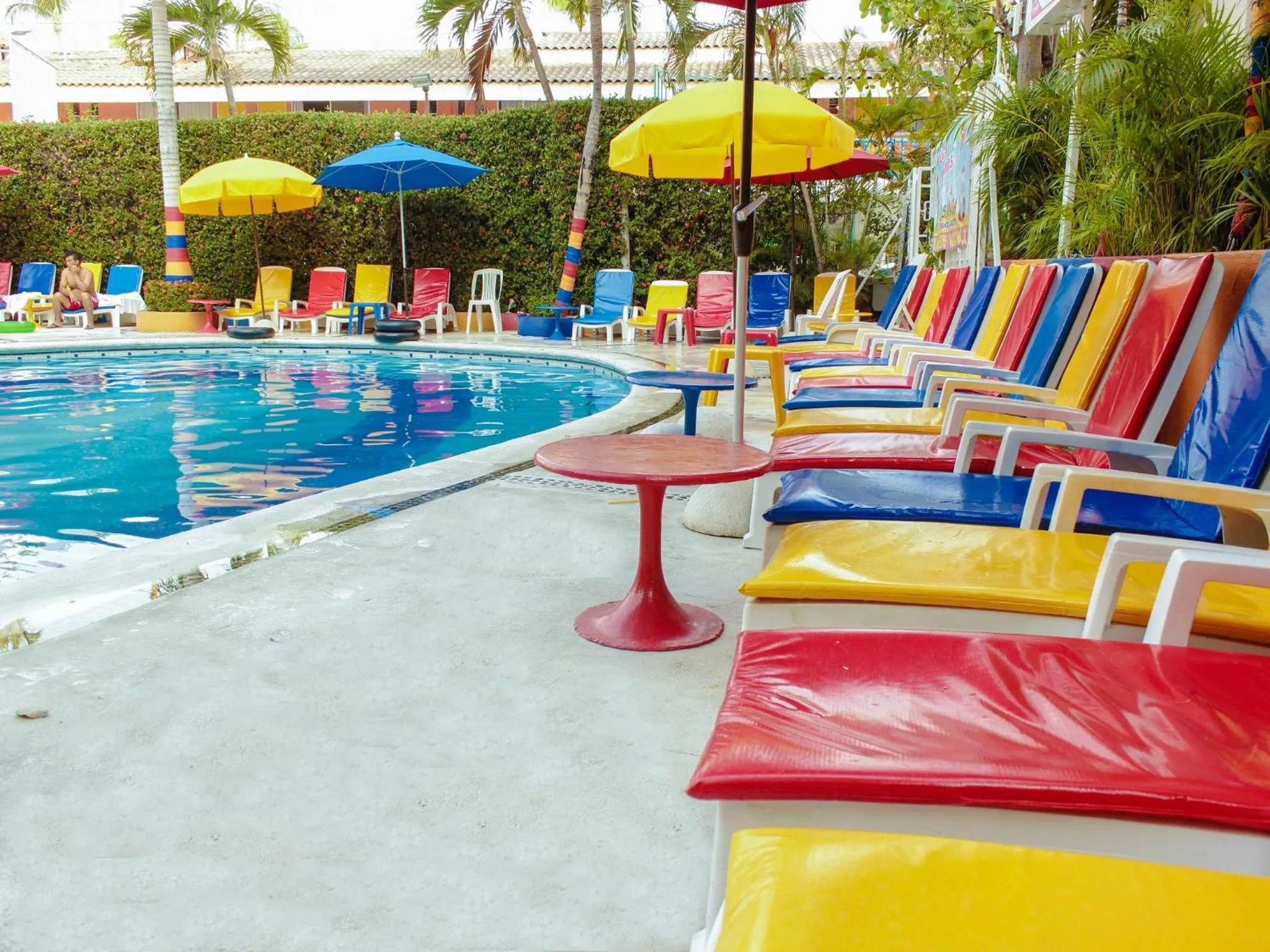 Swimming pool in Sands Acapulco Hotel & Bungalows
