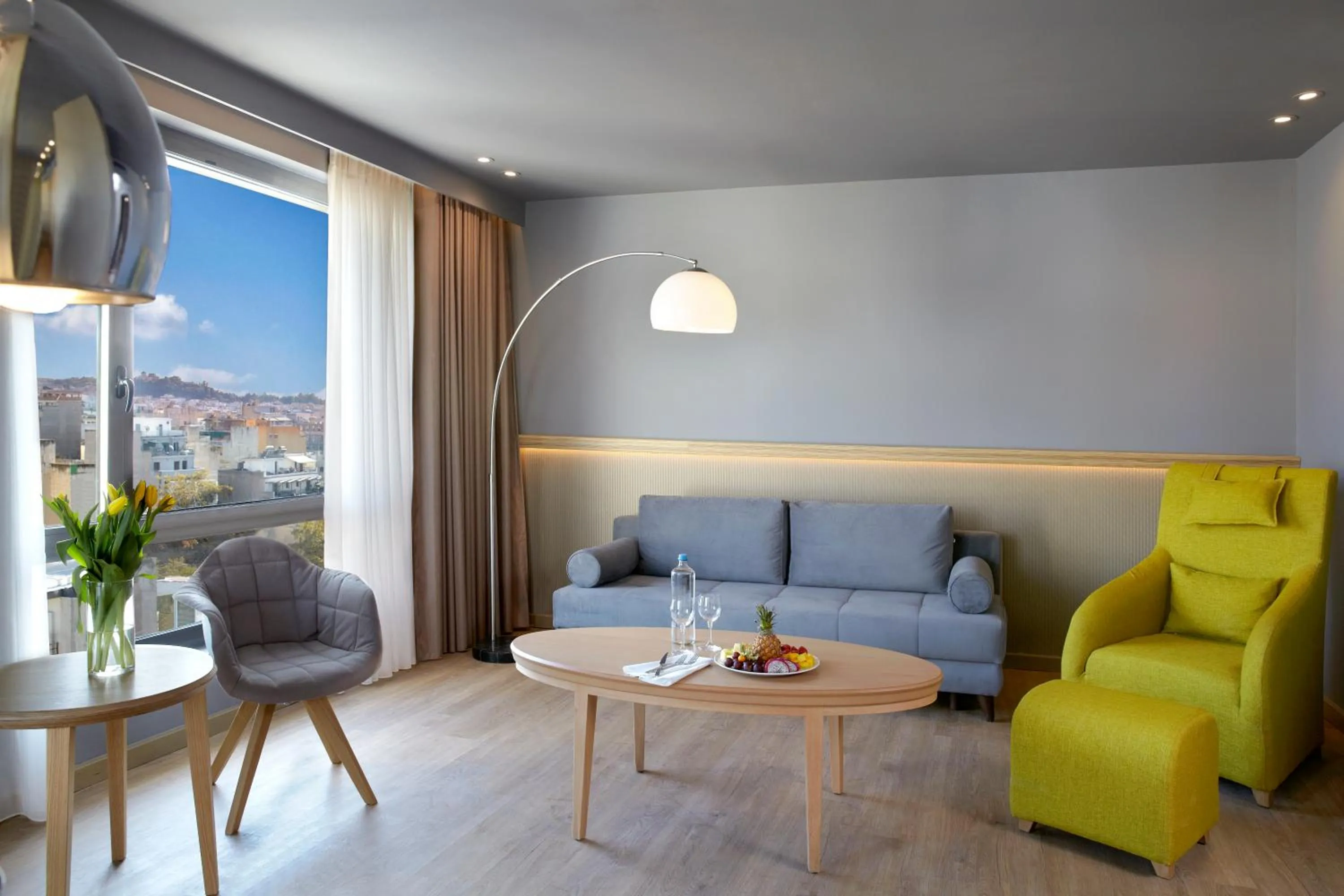Executive Suite with City View in Zeus Wyndham Grand Athens
