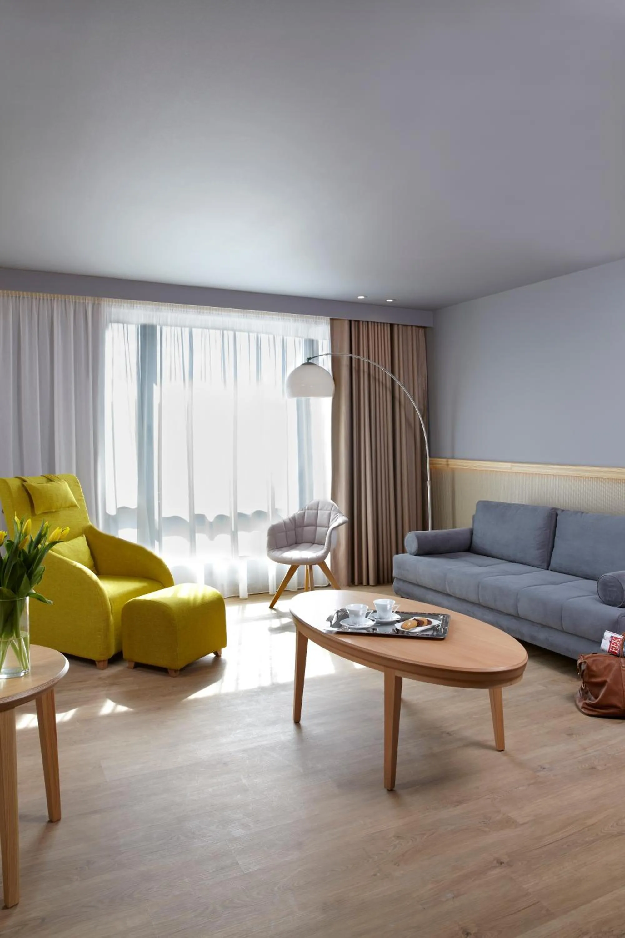 Living room in Zeus Wyndham Grand Athens