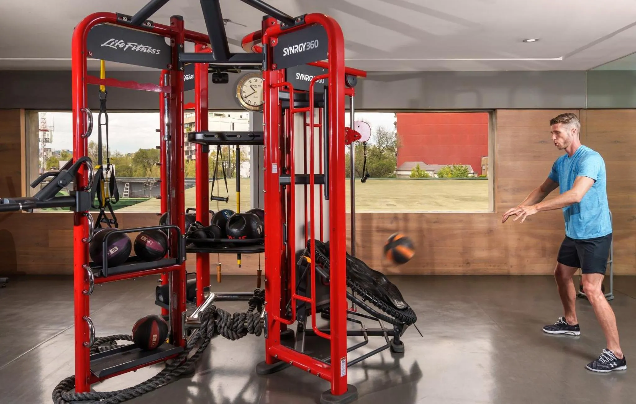 Fitness centre/facilities in Presidente InterContinental Mexico City by IHG