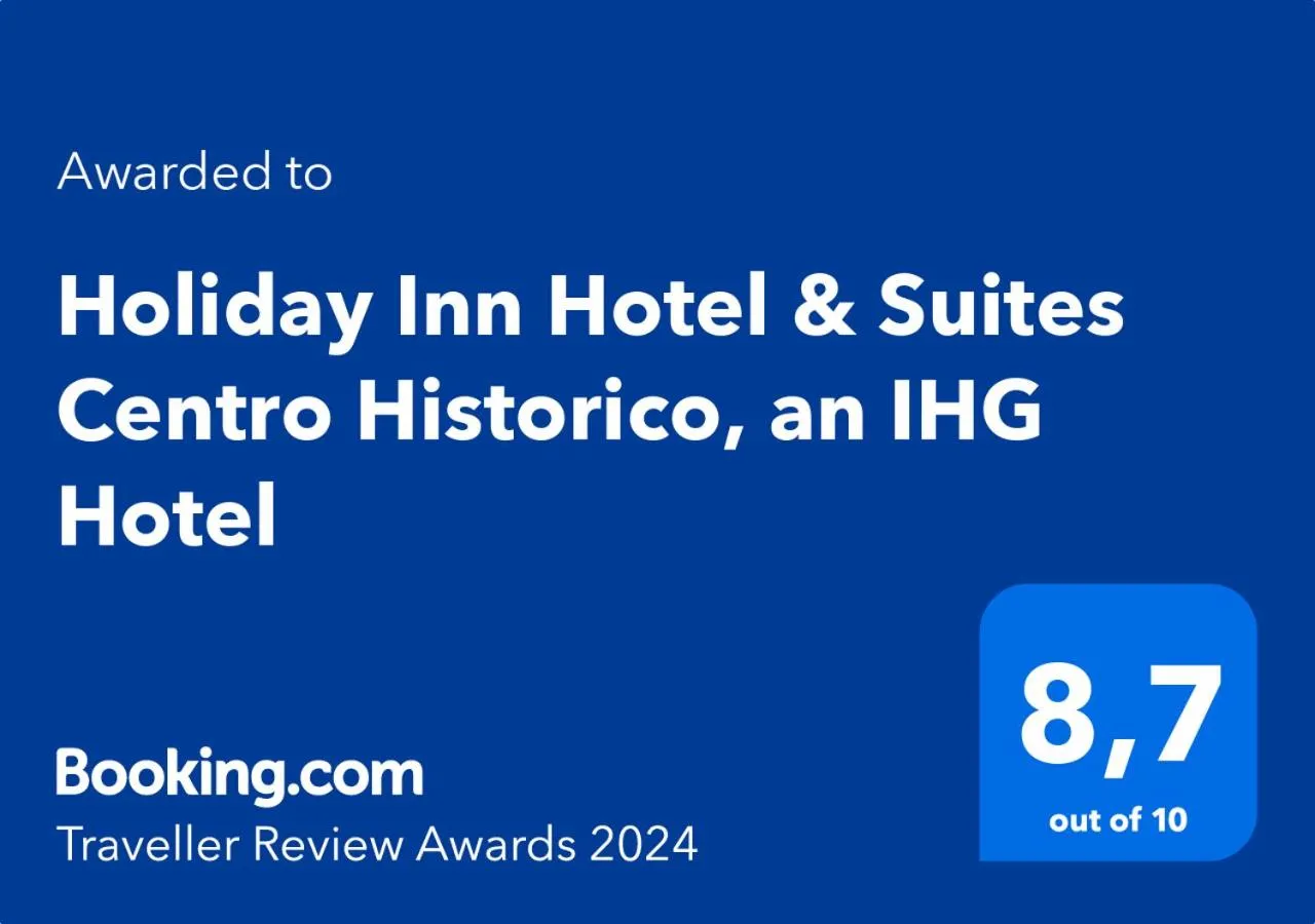 Certificate/Award in Holiday Inn Hotel & Suites Centro Historico by IHG