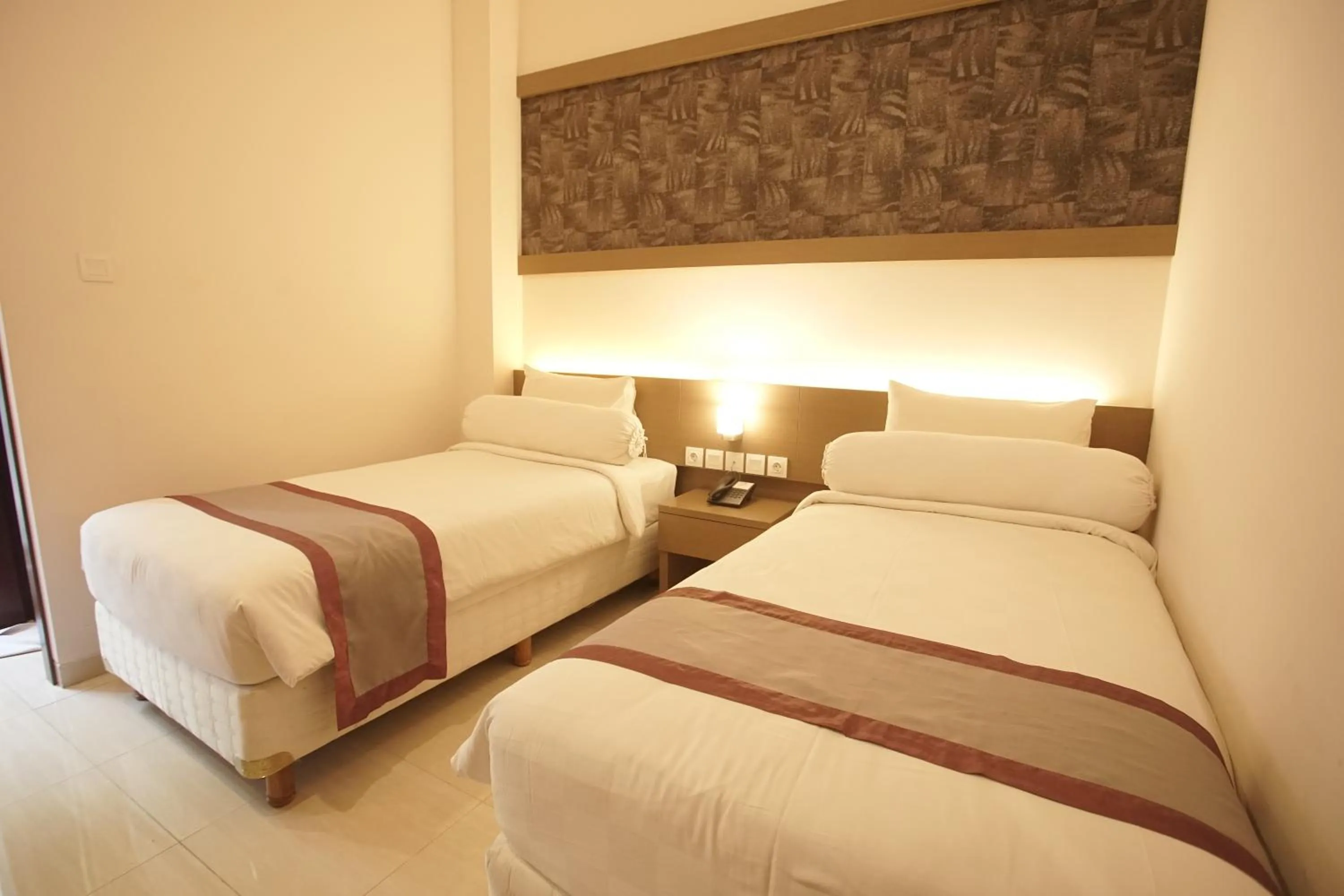 Bed in Viva Hotel Kediri, Azana Hotels Collection