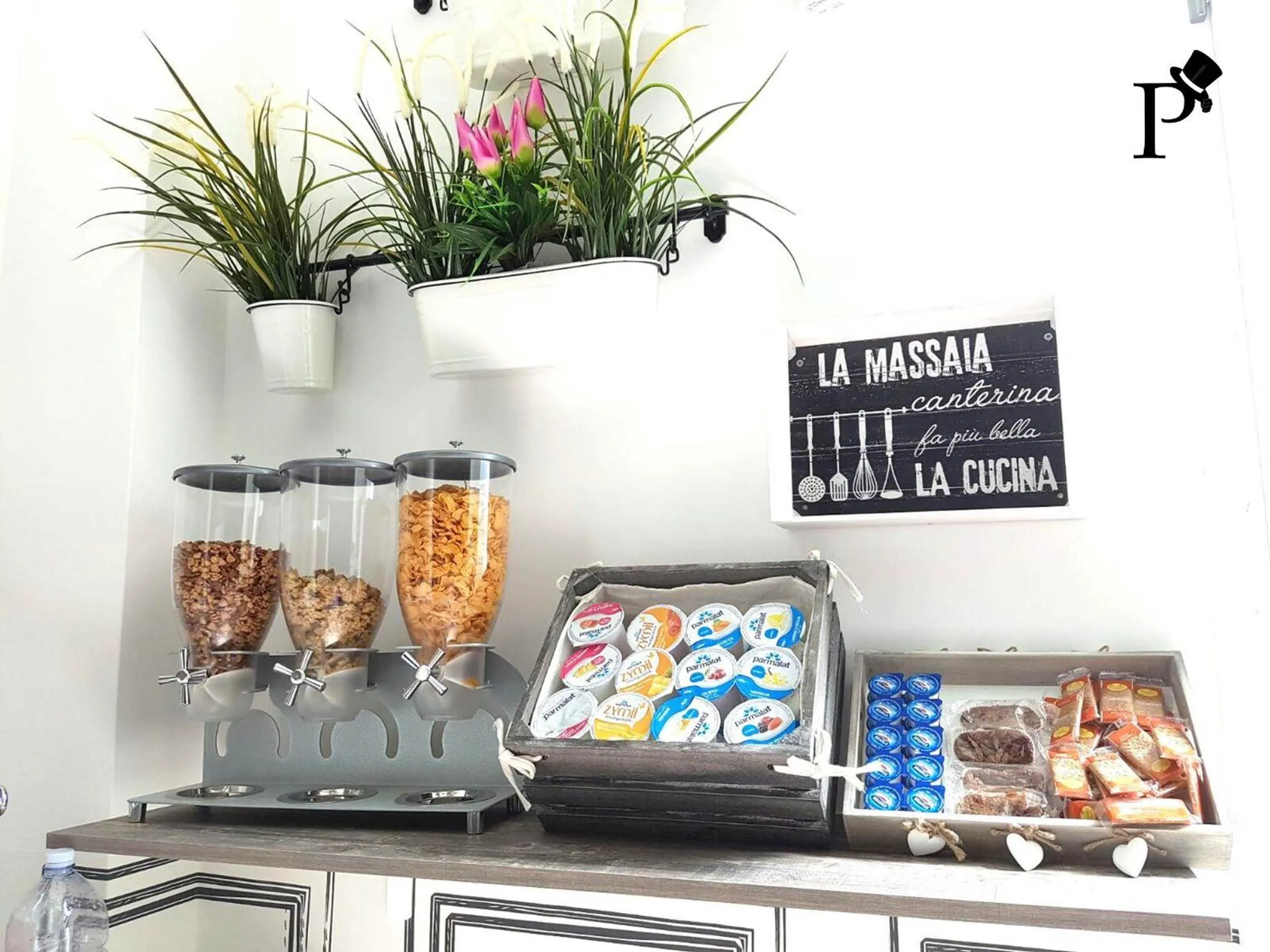 Buffet breakfast in Corte del Pascià