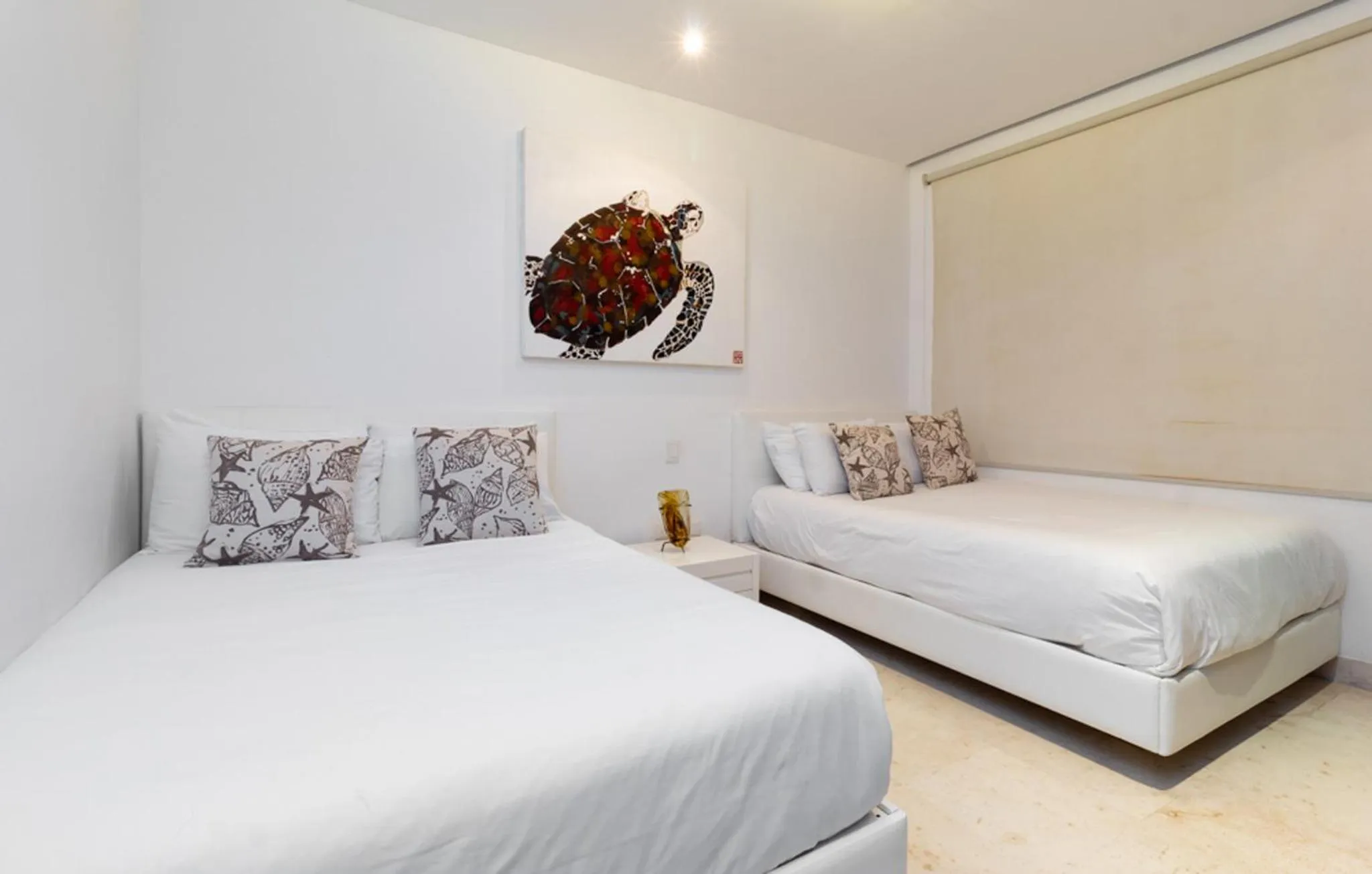 Bedroom, Bed in The Elements Oceanfront & Beachside Condo Hotel