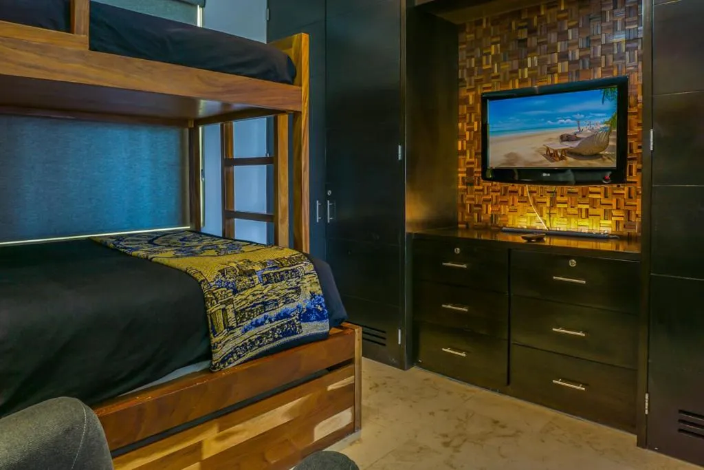 Bedroom, Bed in The Elements Oceanfront & Beachside Condo Hotel