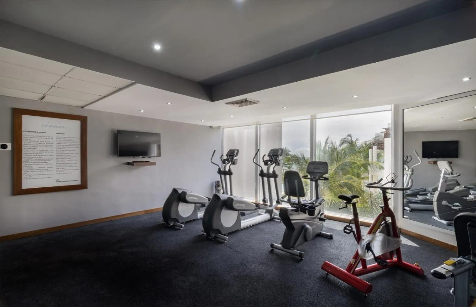 Fitness centre/facilities in The Elements Oceanfront & Beachside Condo Hotel