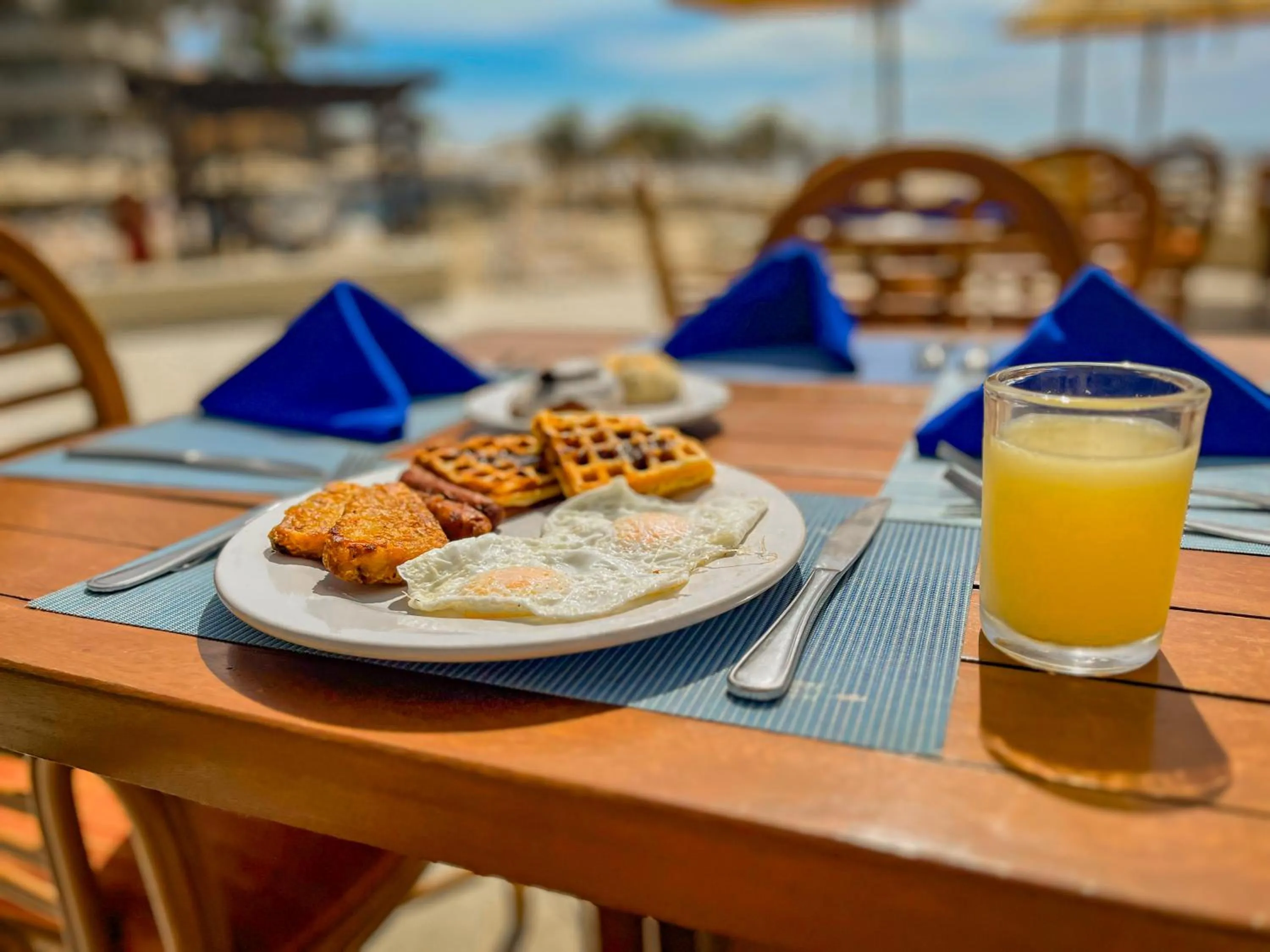 Breakfast in GR Solaris Lighthouse - All Inclusive