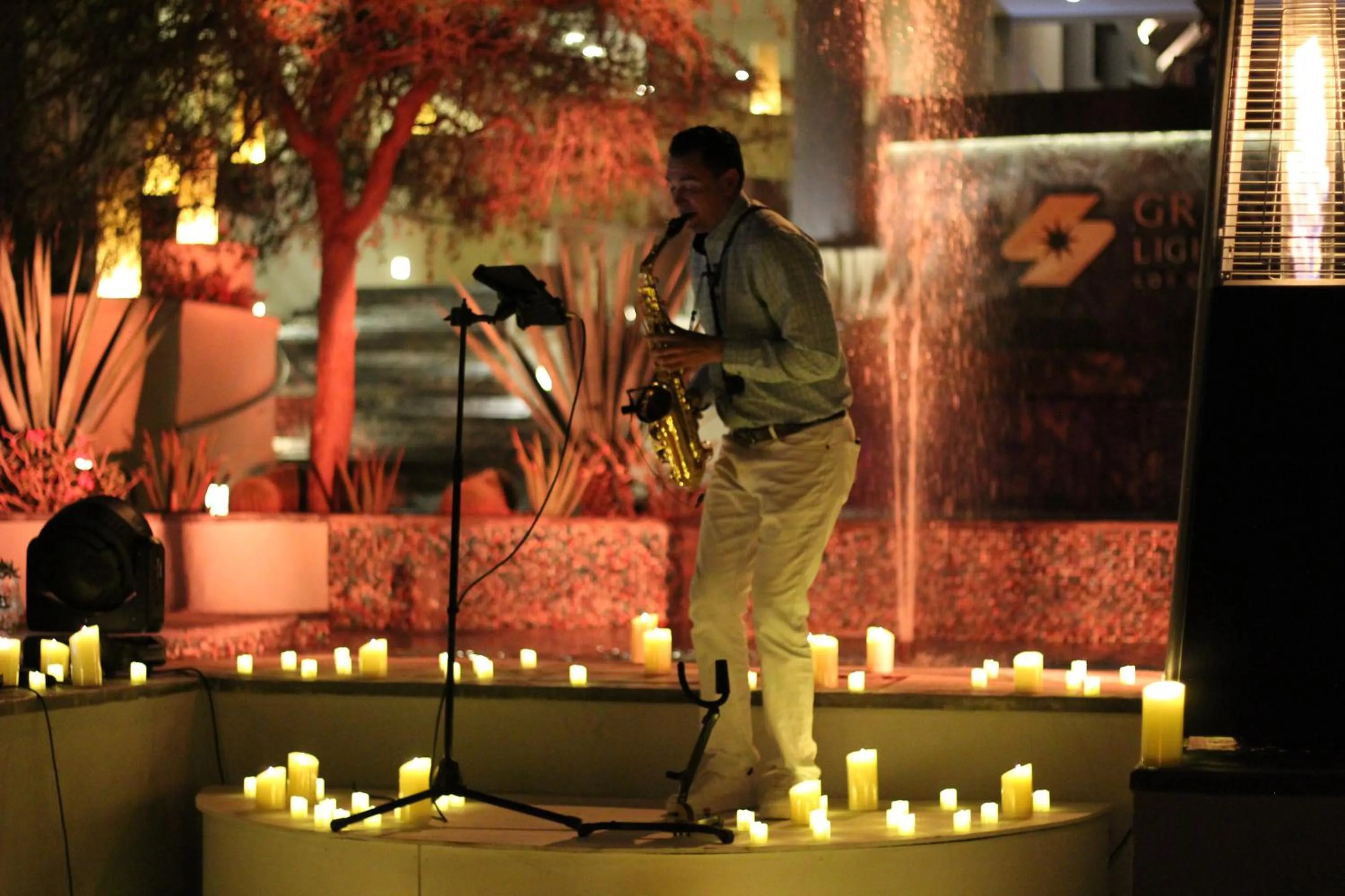 Evening entertainment in GR Solaris Lighthouse - All Inclusive