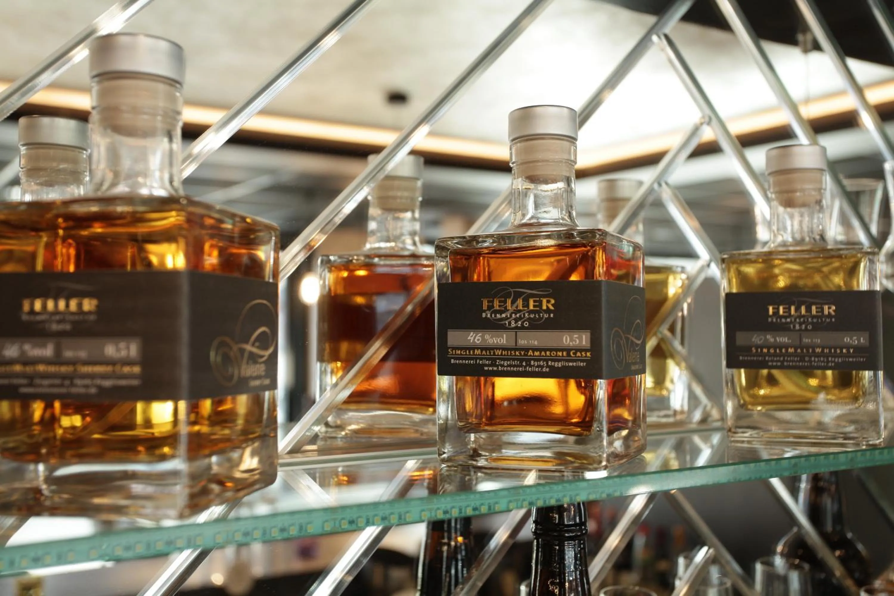 Alcoholic drinks in Hotel Aurelia