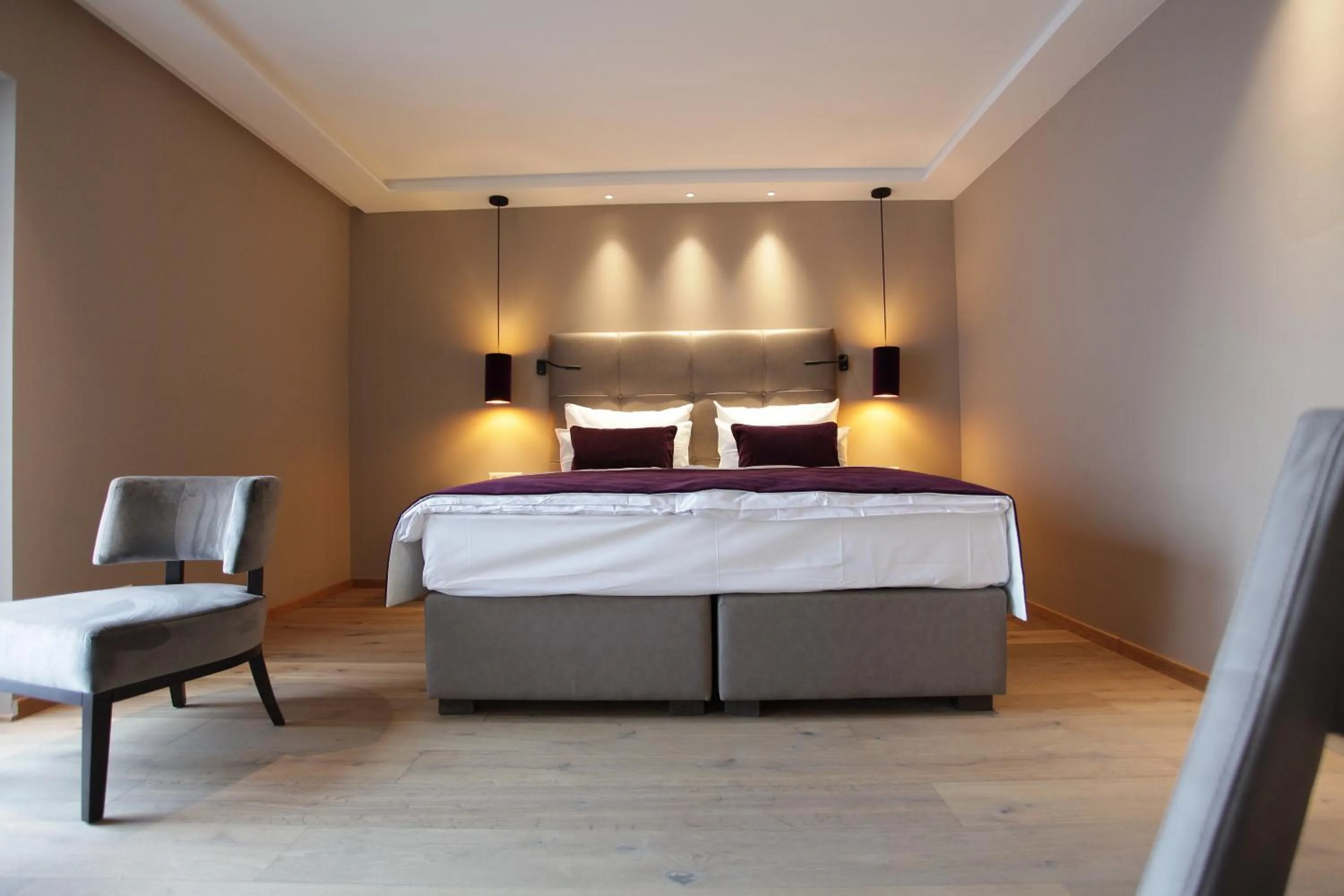 Living room, Bed in Hotel Aurelia