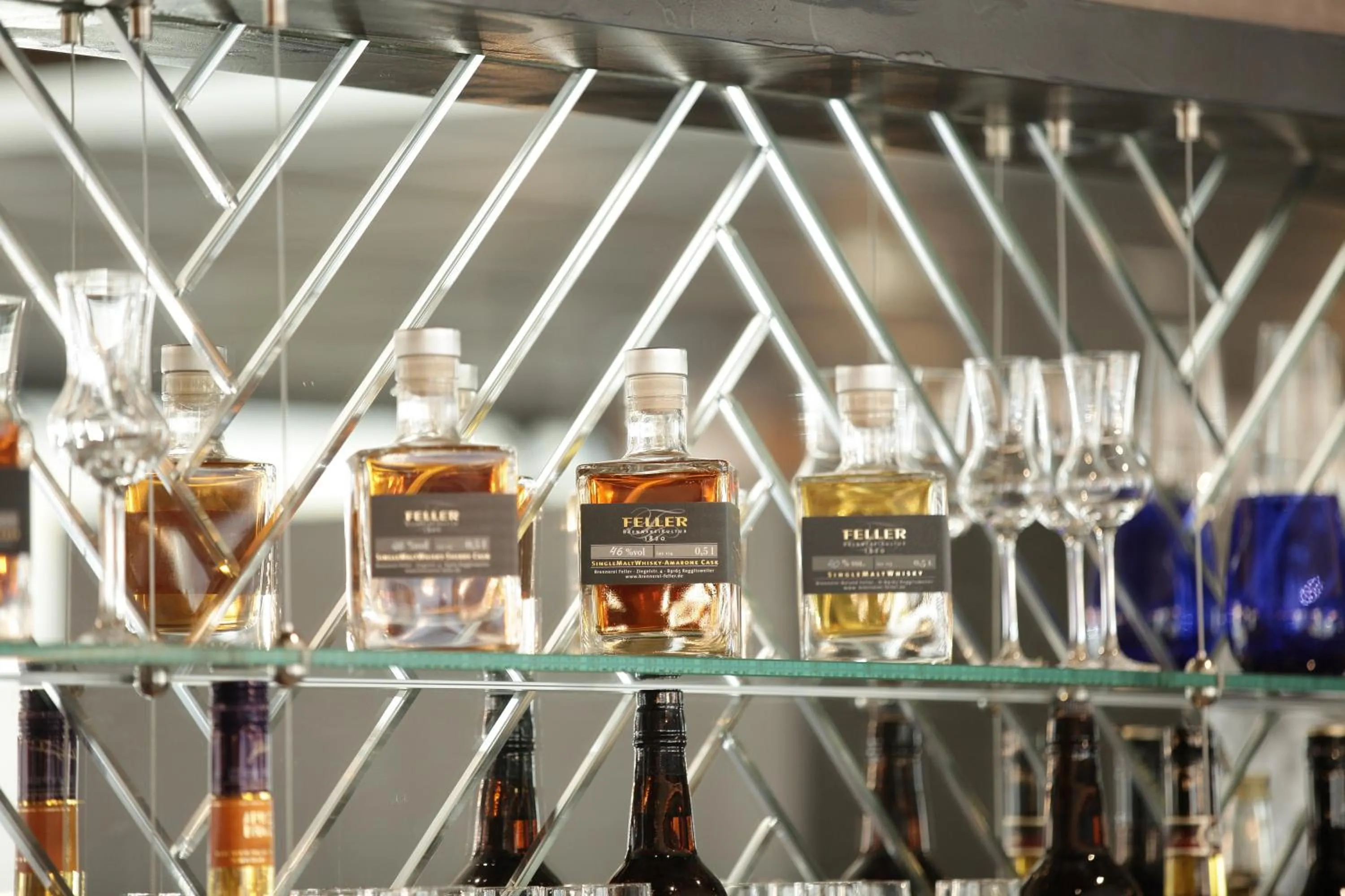 Alcoholic drinks in Hotel Aurelia