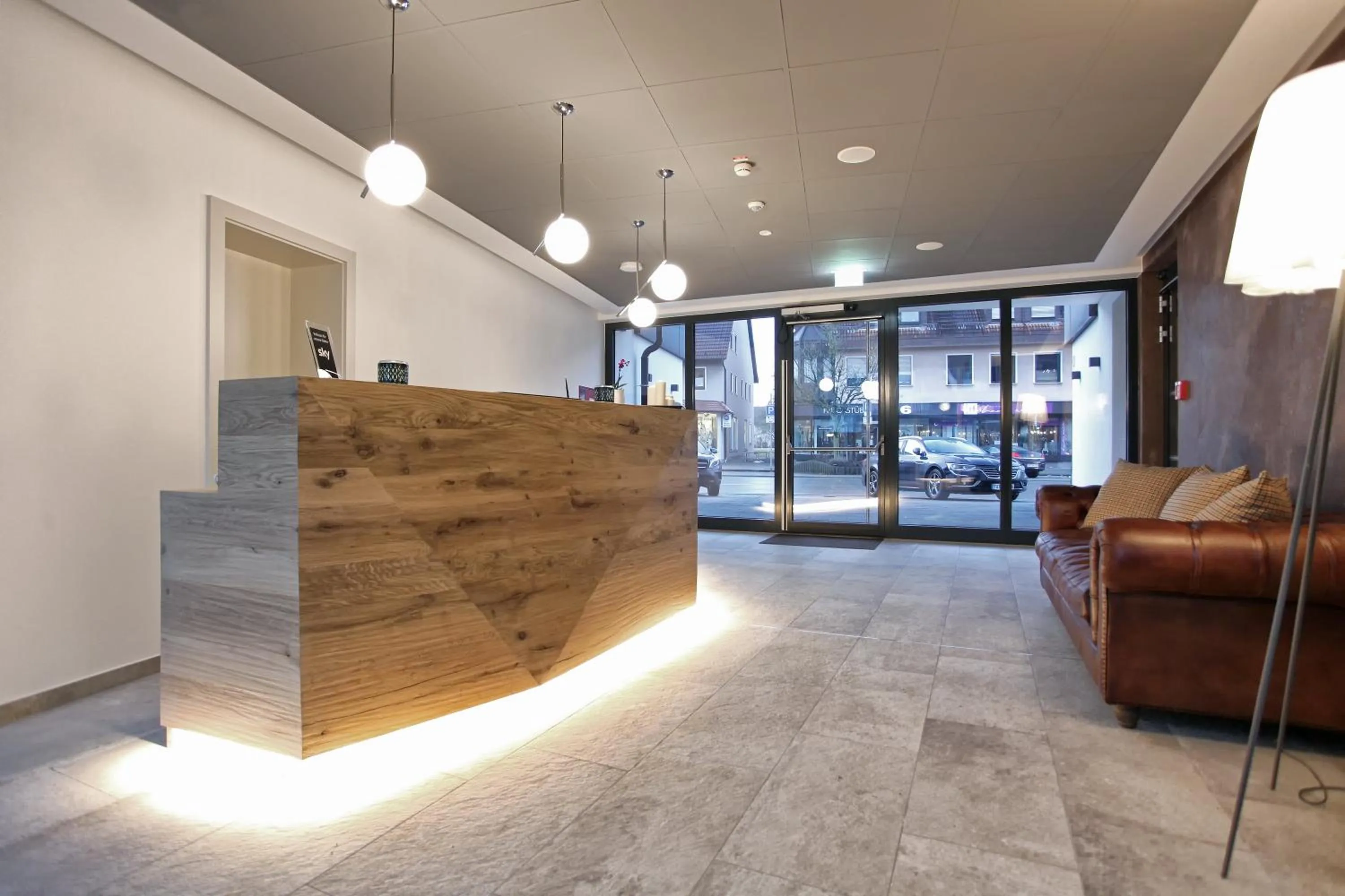 Lobby or reception in Hotel Aurelia