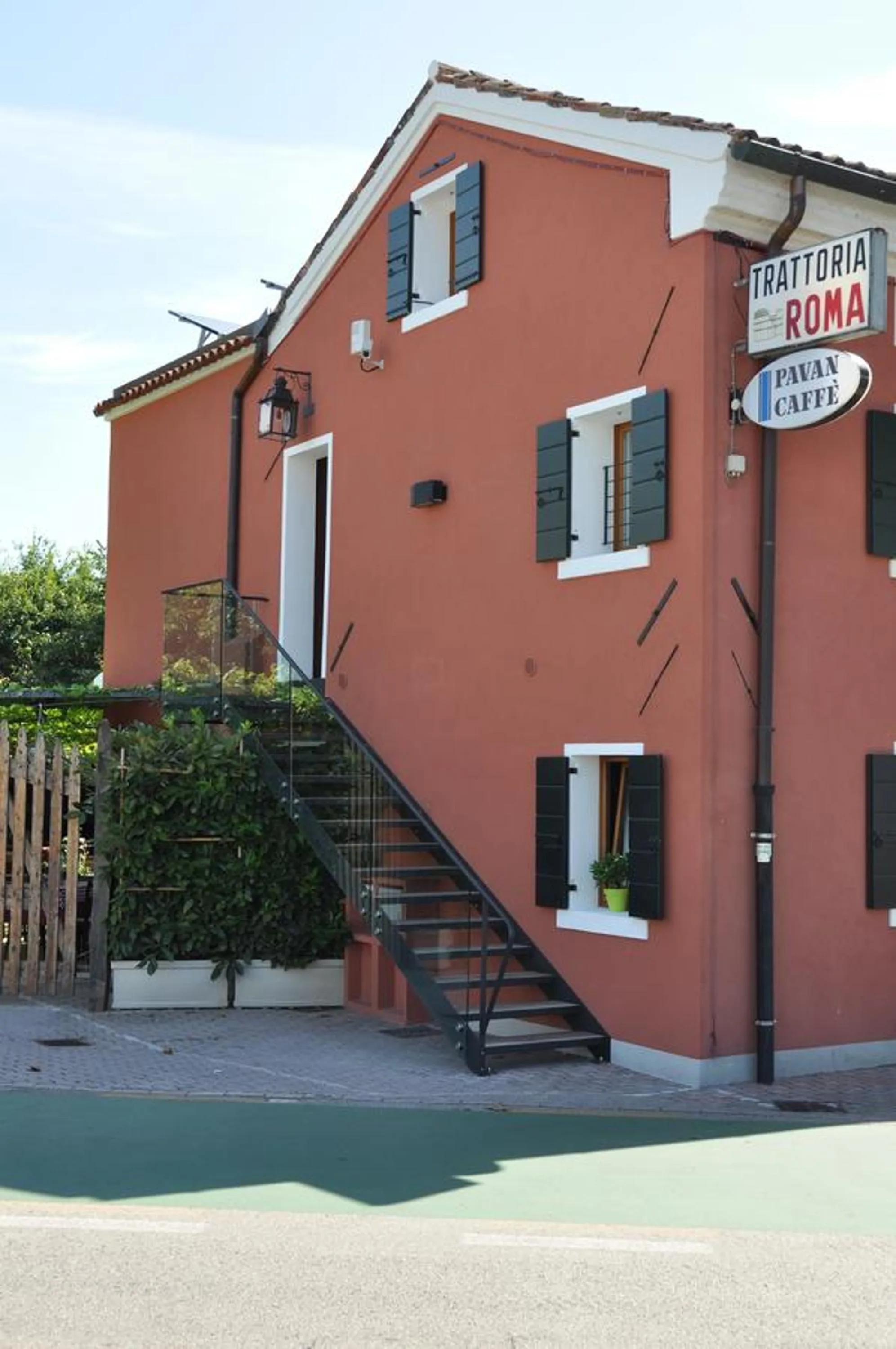 Facade/entrance in Casa Rosanna