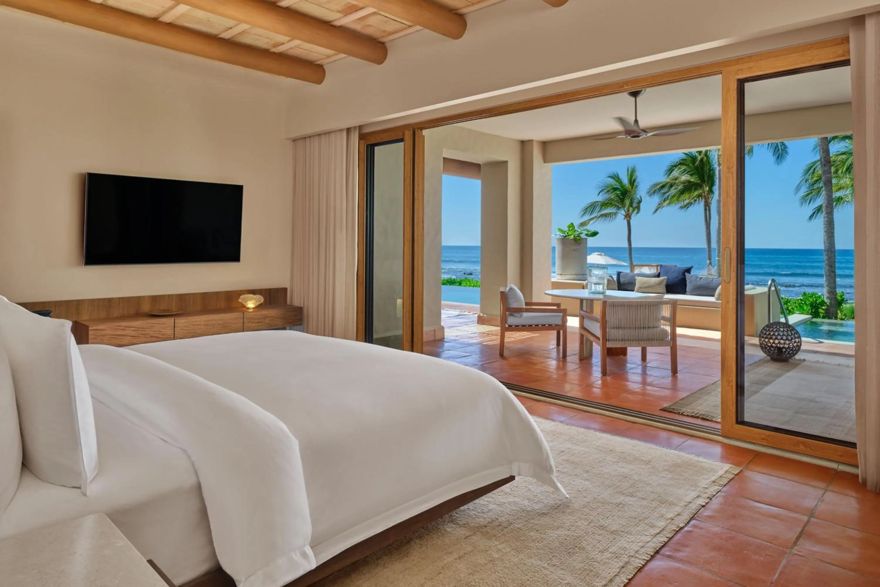 Bedroom, Bed in The St. Regis Punta Mita Resort