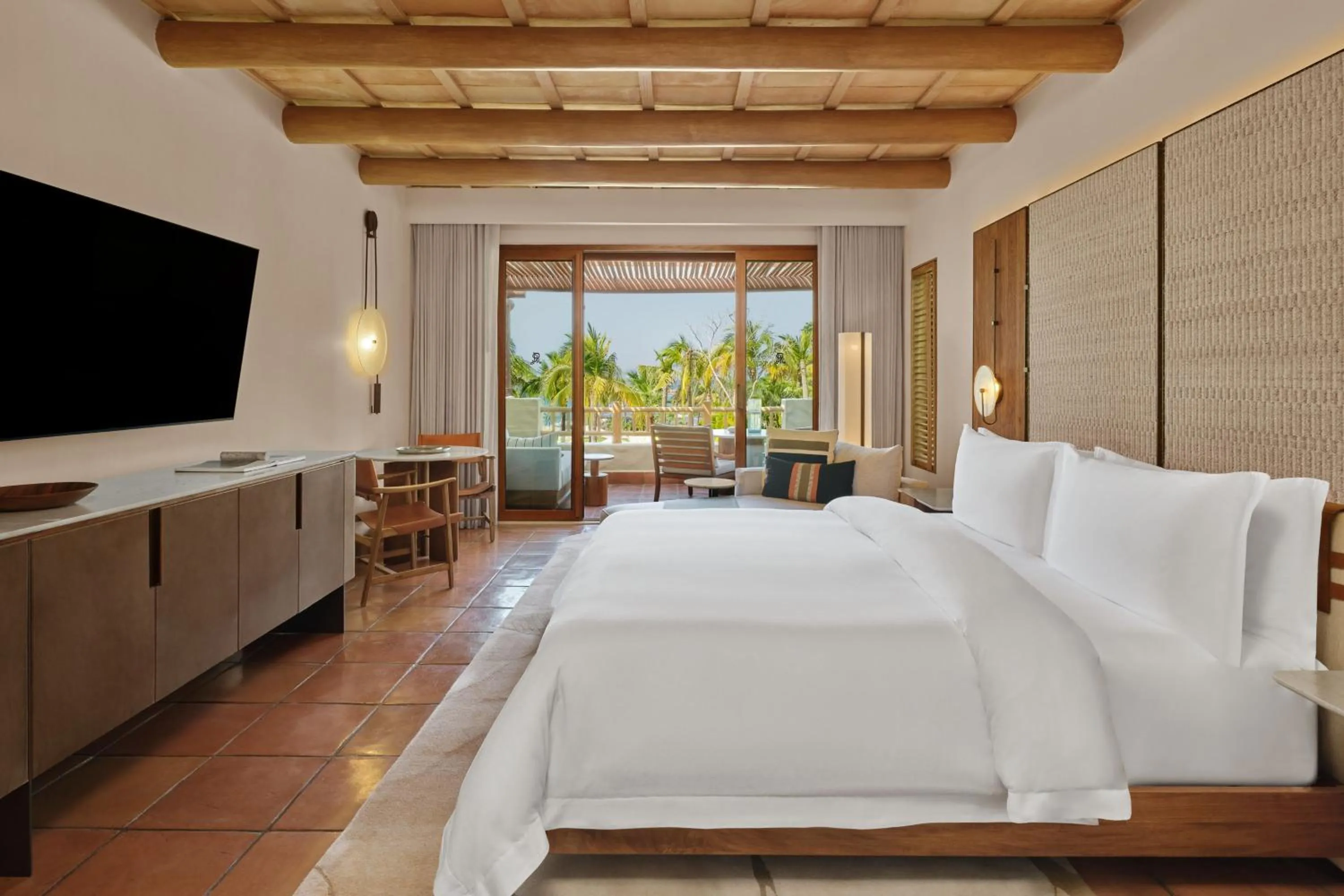 Photo of the whole room, Bed in The St. Regis Punta Mita Resort