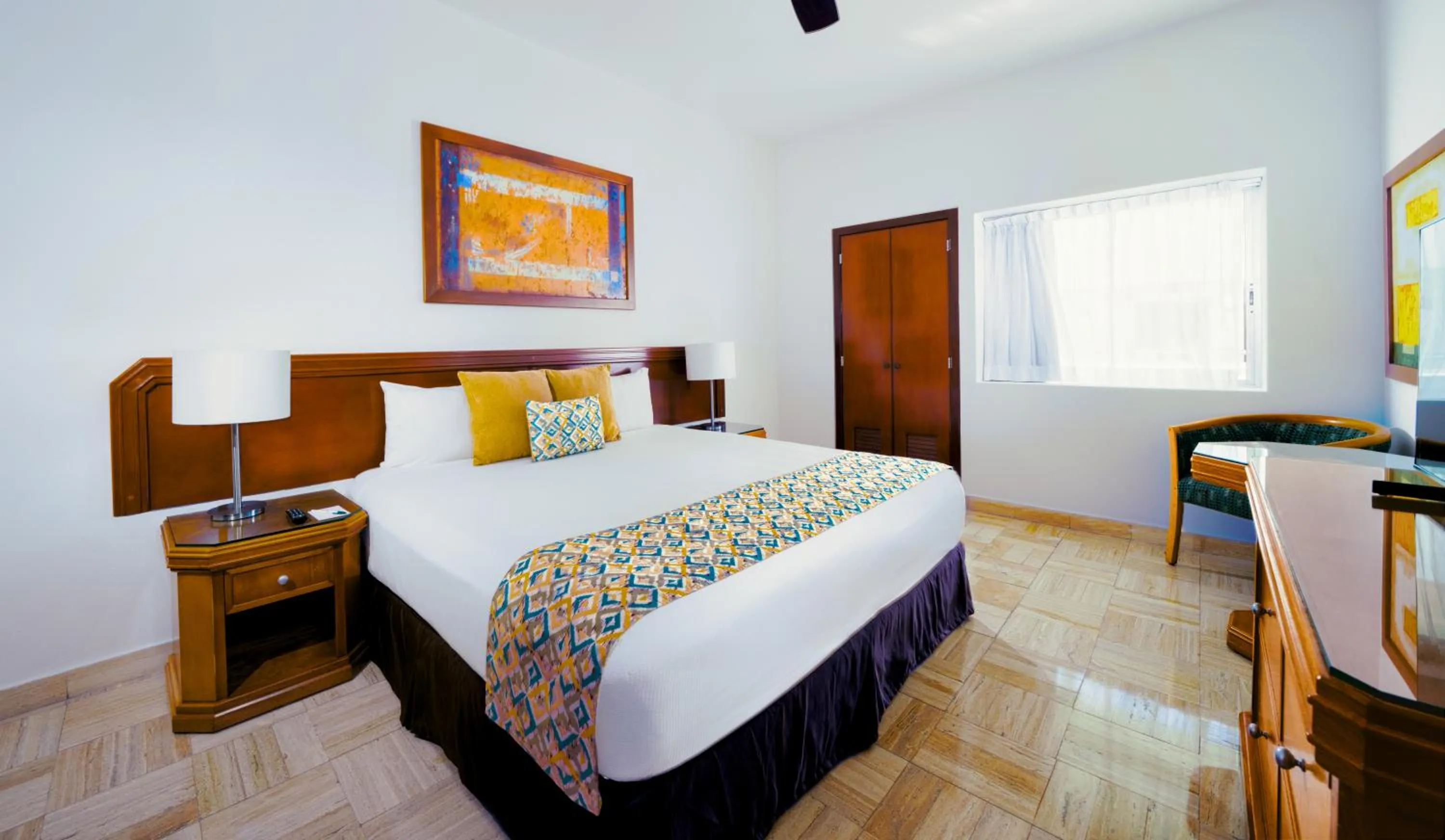 Bed in Ocean Breeze Nuevo Vallarta