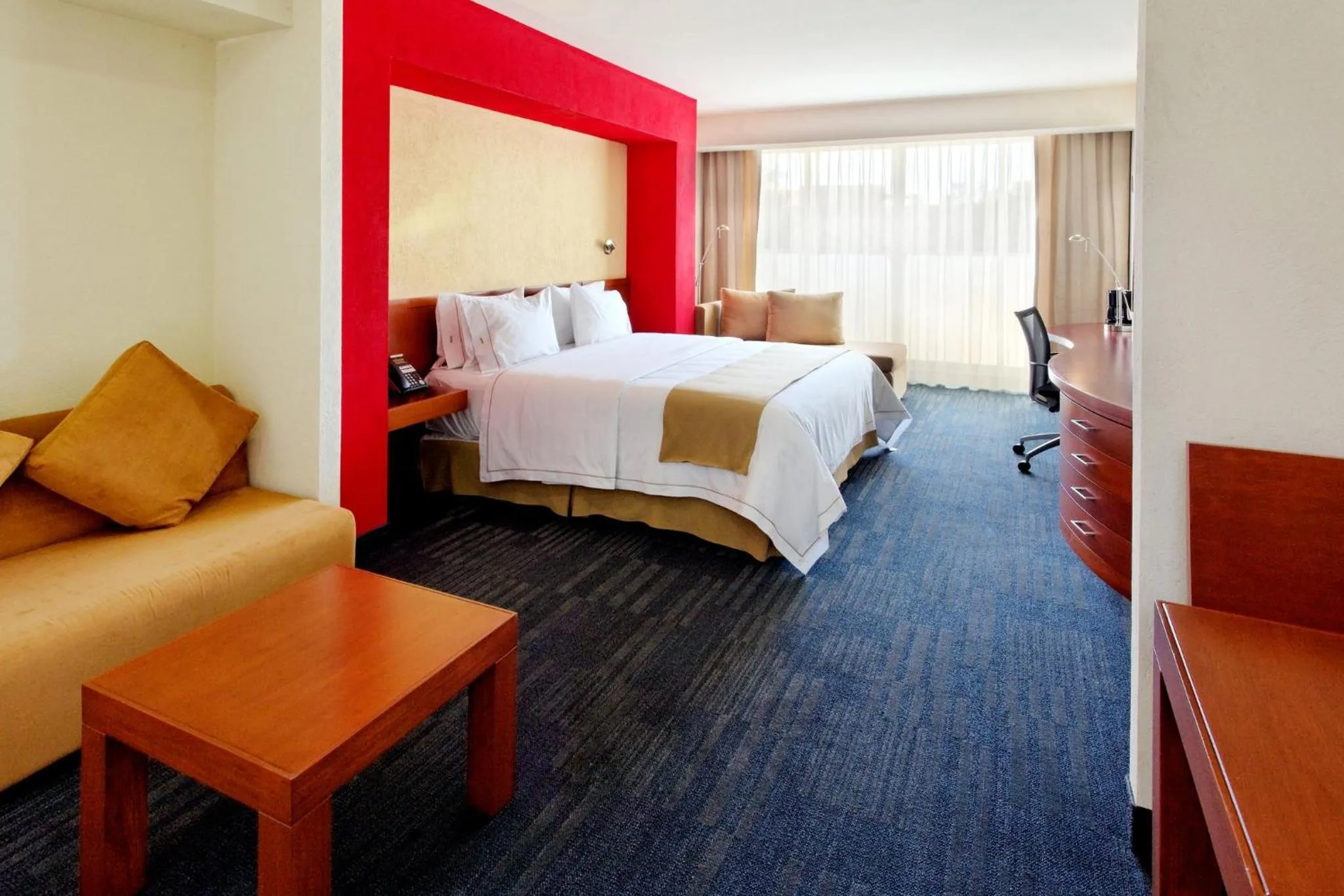 Bedroom, Bed in Holiday Inn Express Guadalajara Expo by IHG