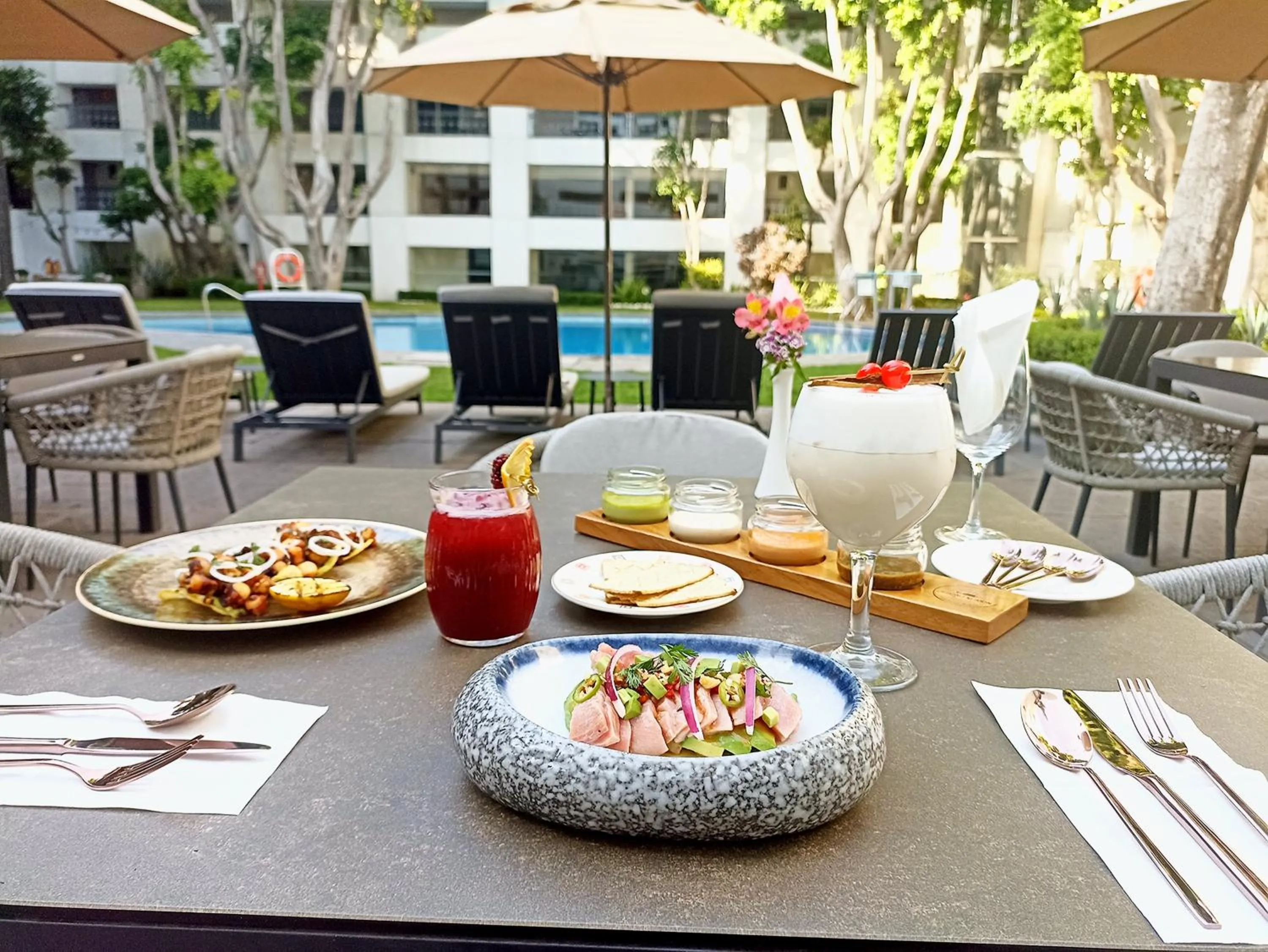 Restaurant/places to eat in Presidente InterContinental Puebla by IHG