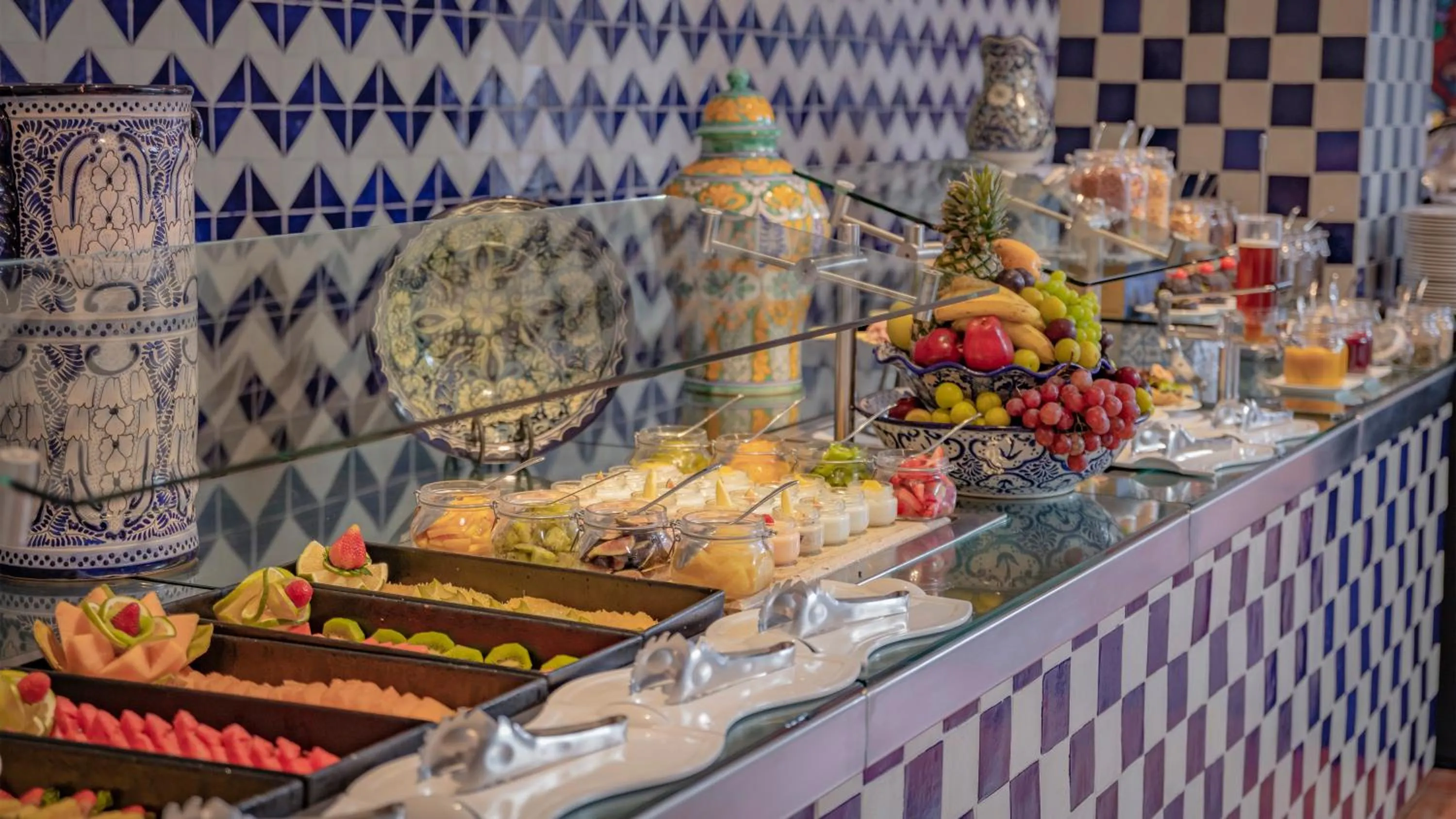 Restaurant/places to eat in Presidente InterContinental Puebla by IHG