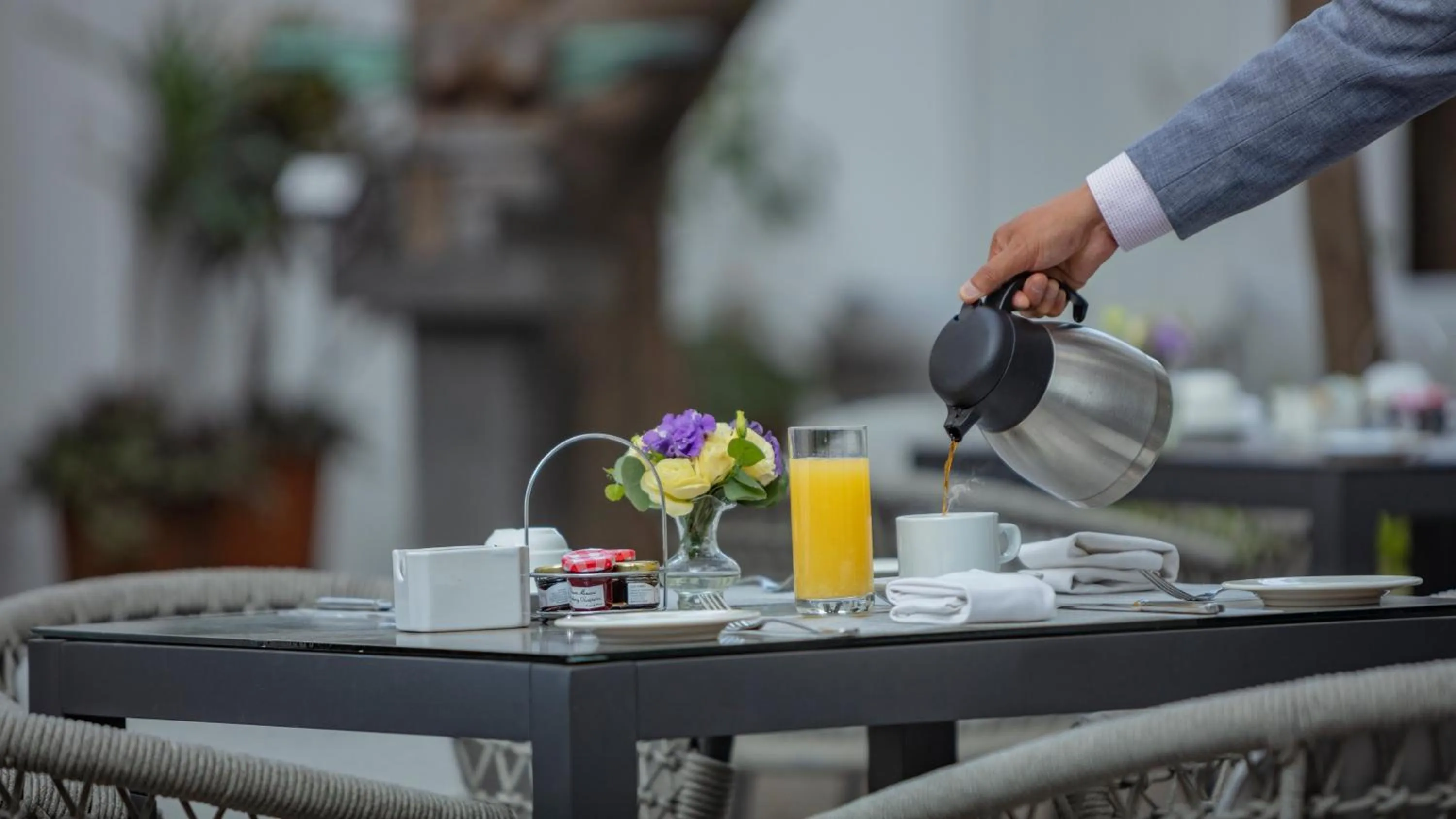 Restaurant/places to eat in Presidente InterContinental Puebla by IHG