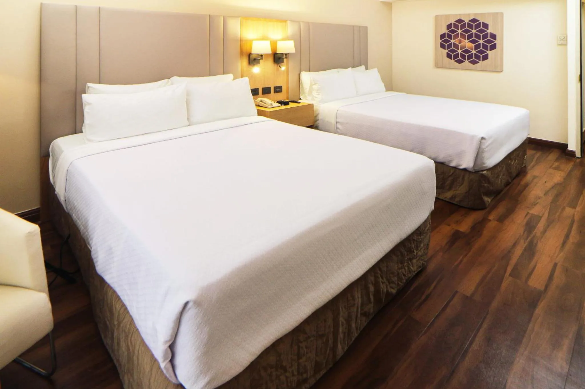 Photo of the whole room, Bed in Crowne Plaza Hotel Monterrey by IHG