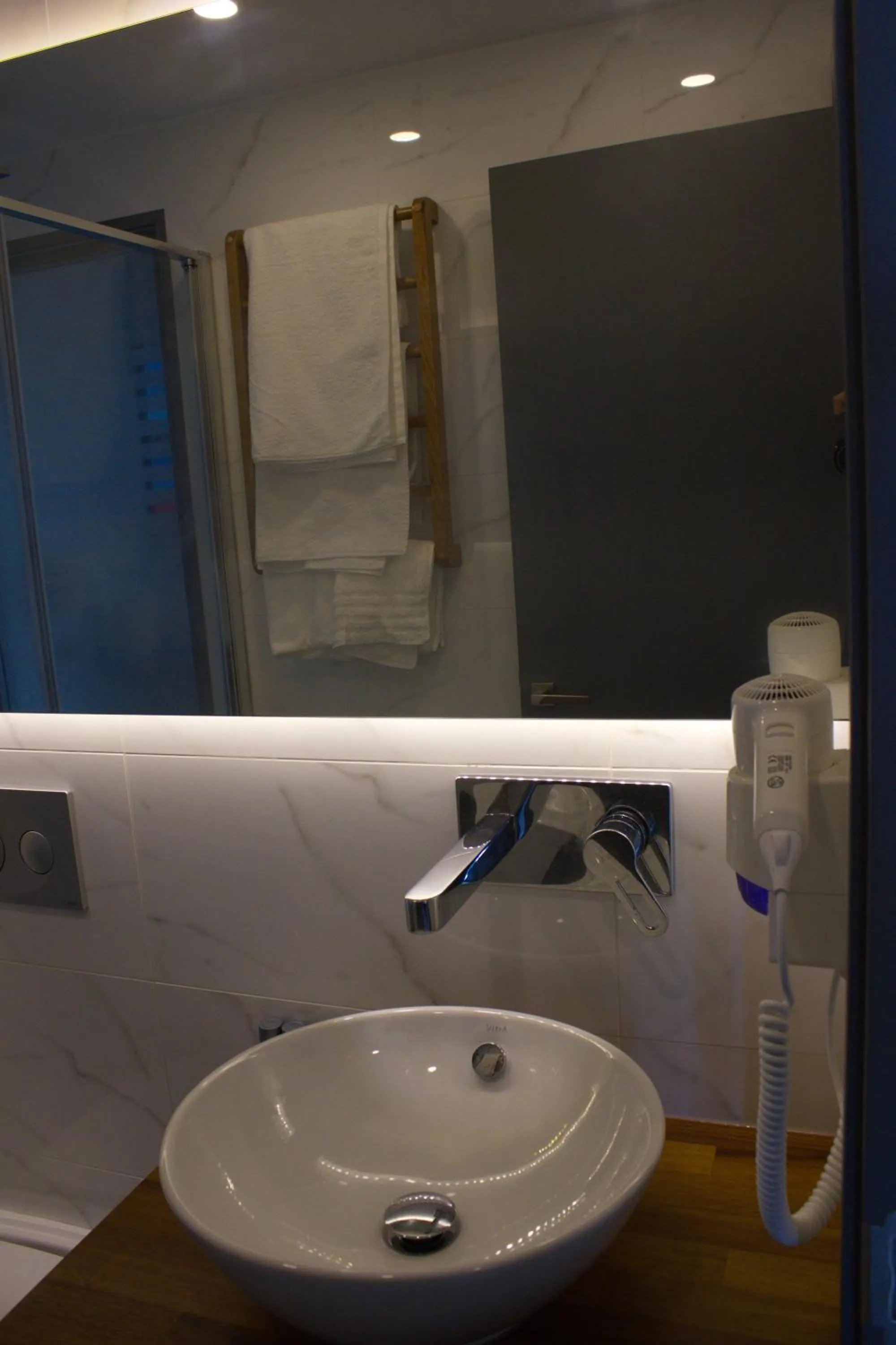 Bathroom in Port Marina Hotel