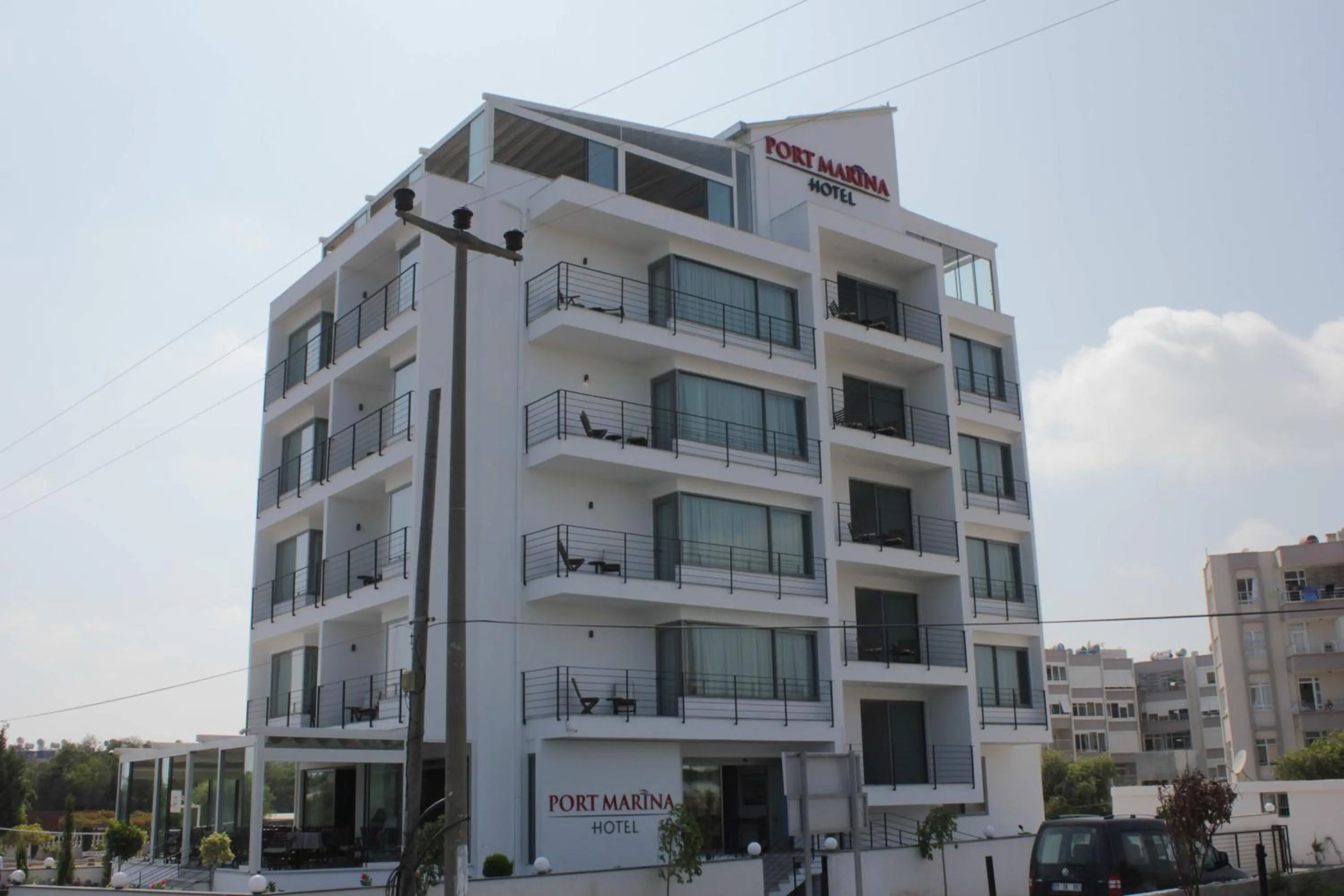 Property building in Port Marina Hotel