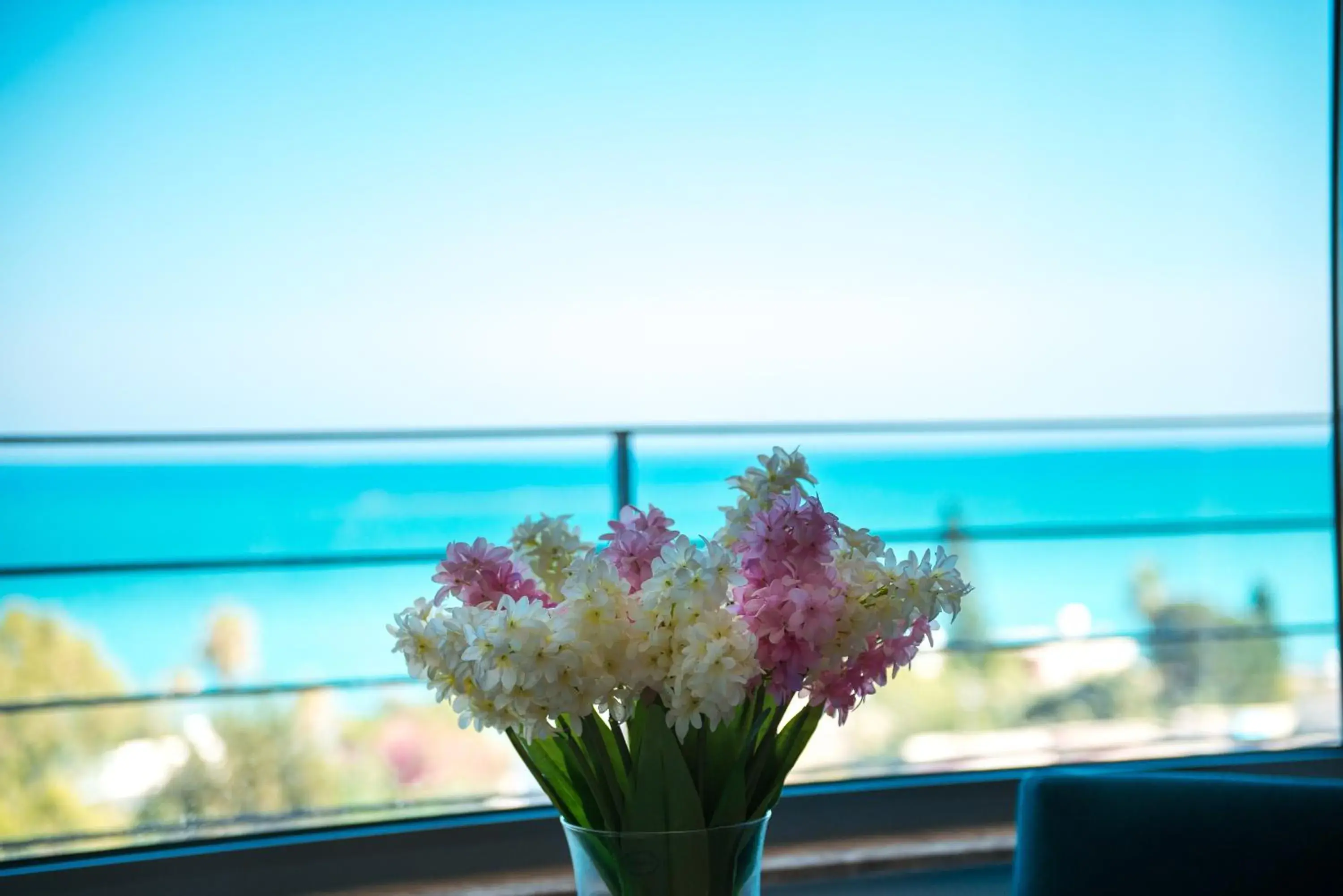 Standard Double Room with Balcony and Sea View in Port Marina Hotel Standard Double Room with Balcony and Sea View in Port Marina Hotel