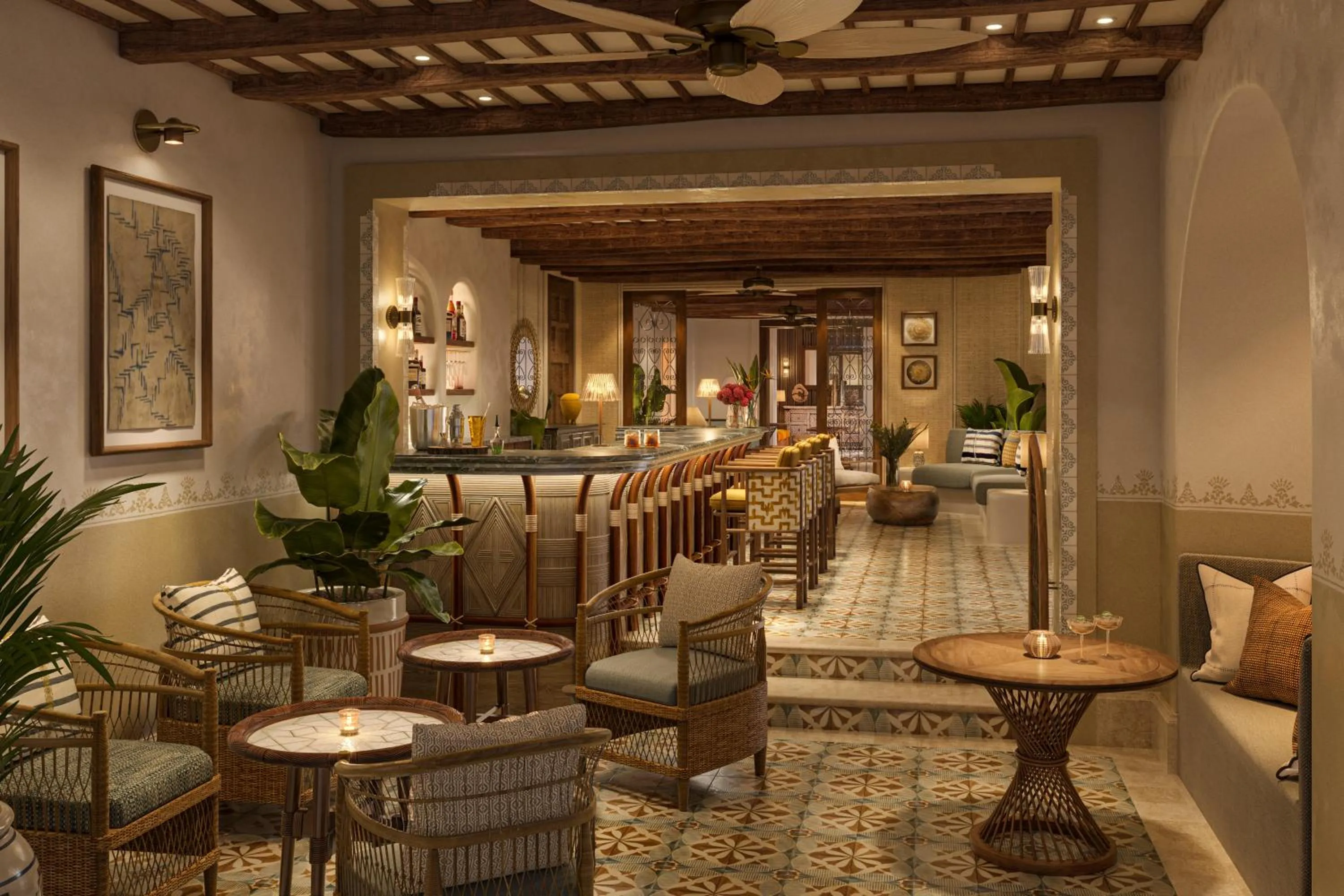 Lounge or bar in Maroma, A Belmond Hotel, Riviera Maya