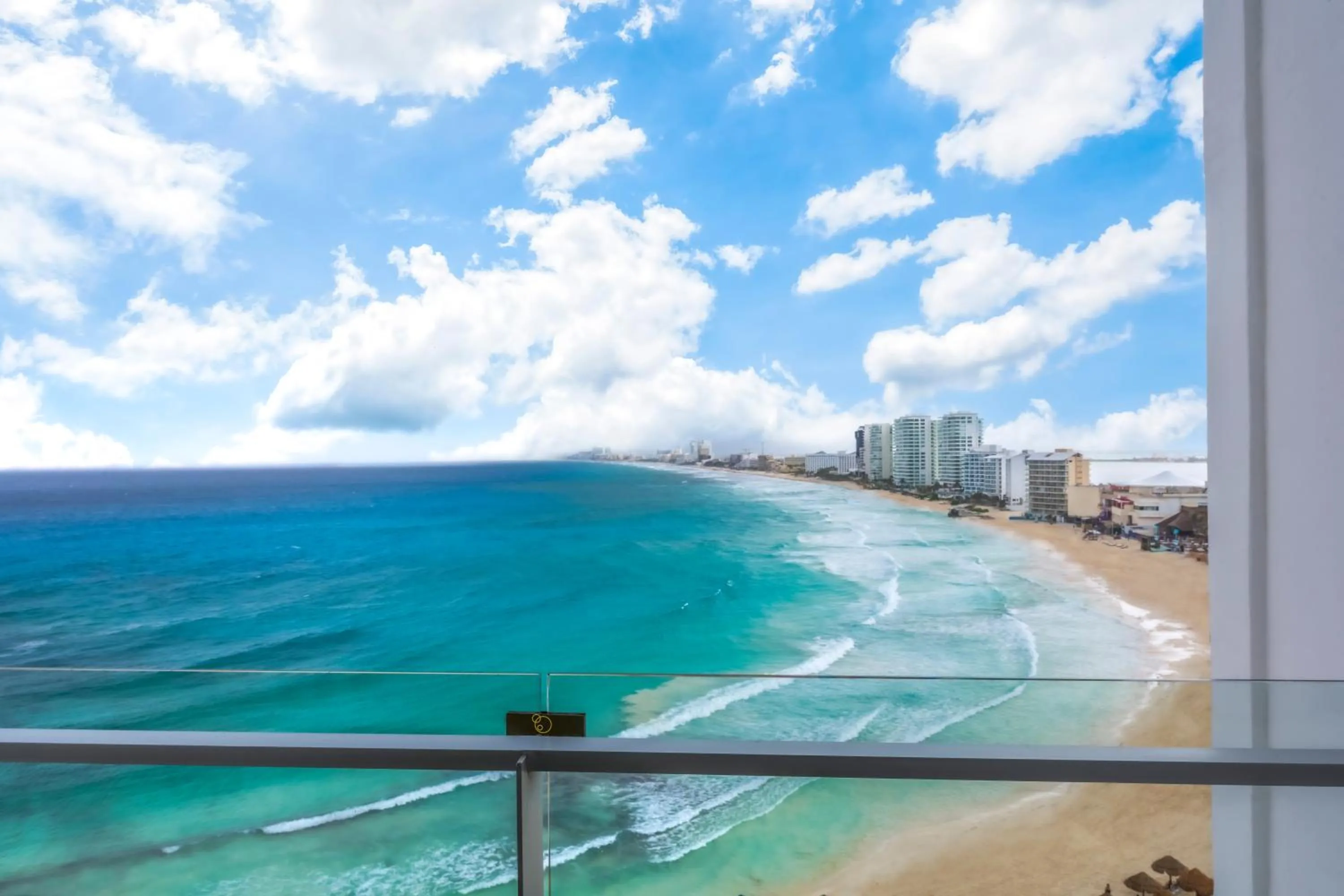 Balcony/Terrace in Krystal Grand Cancun All Inclusive