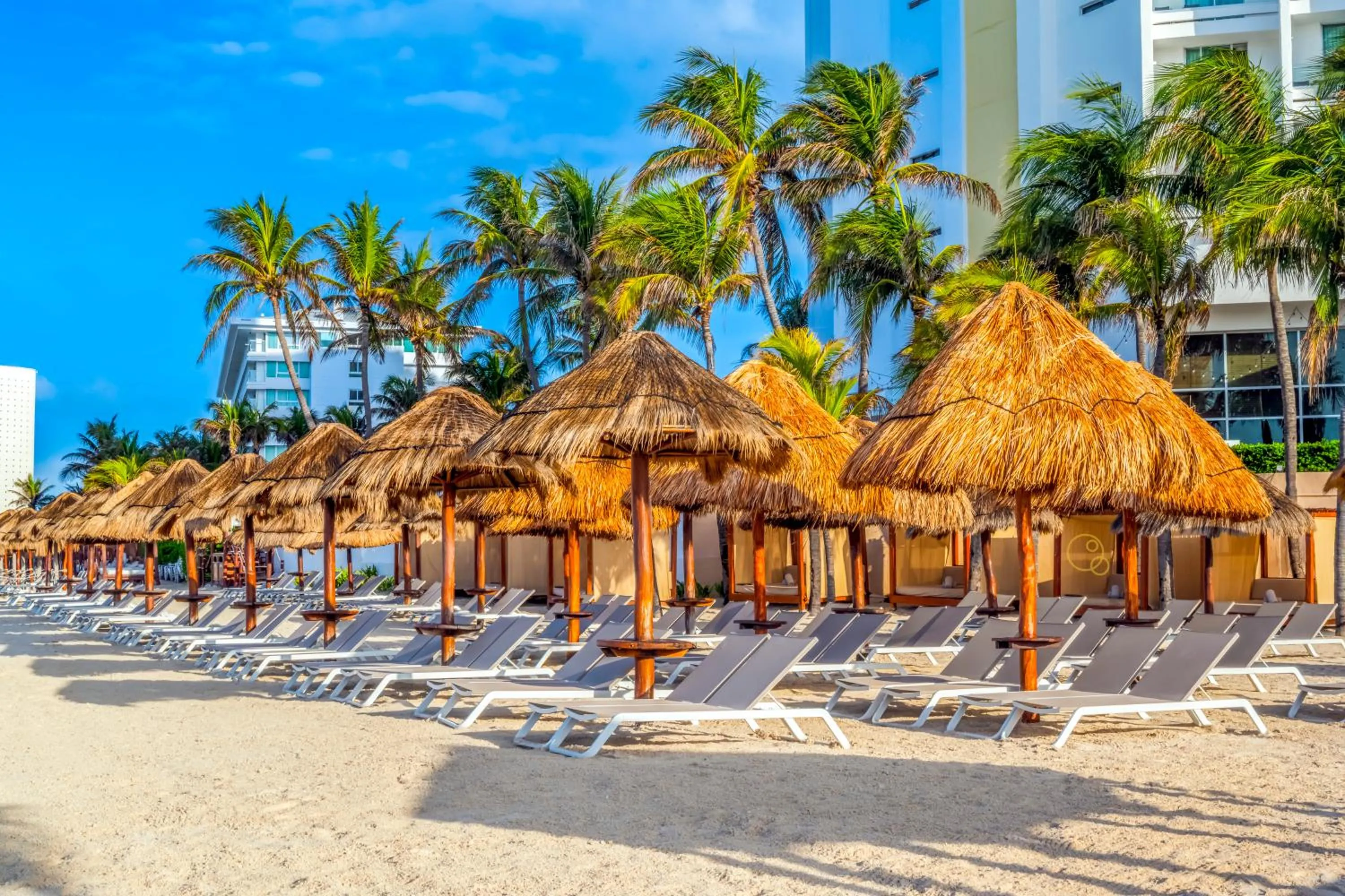 Beach in Krystal Grand Cancun All Inclusive