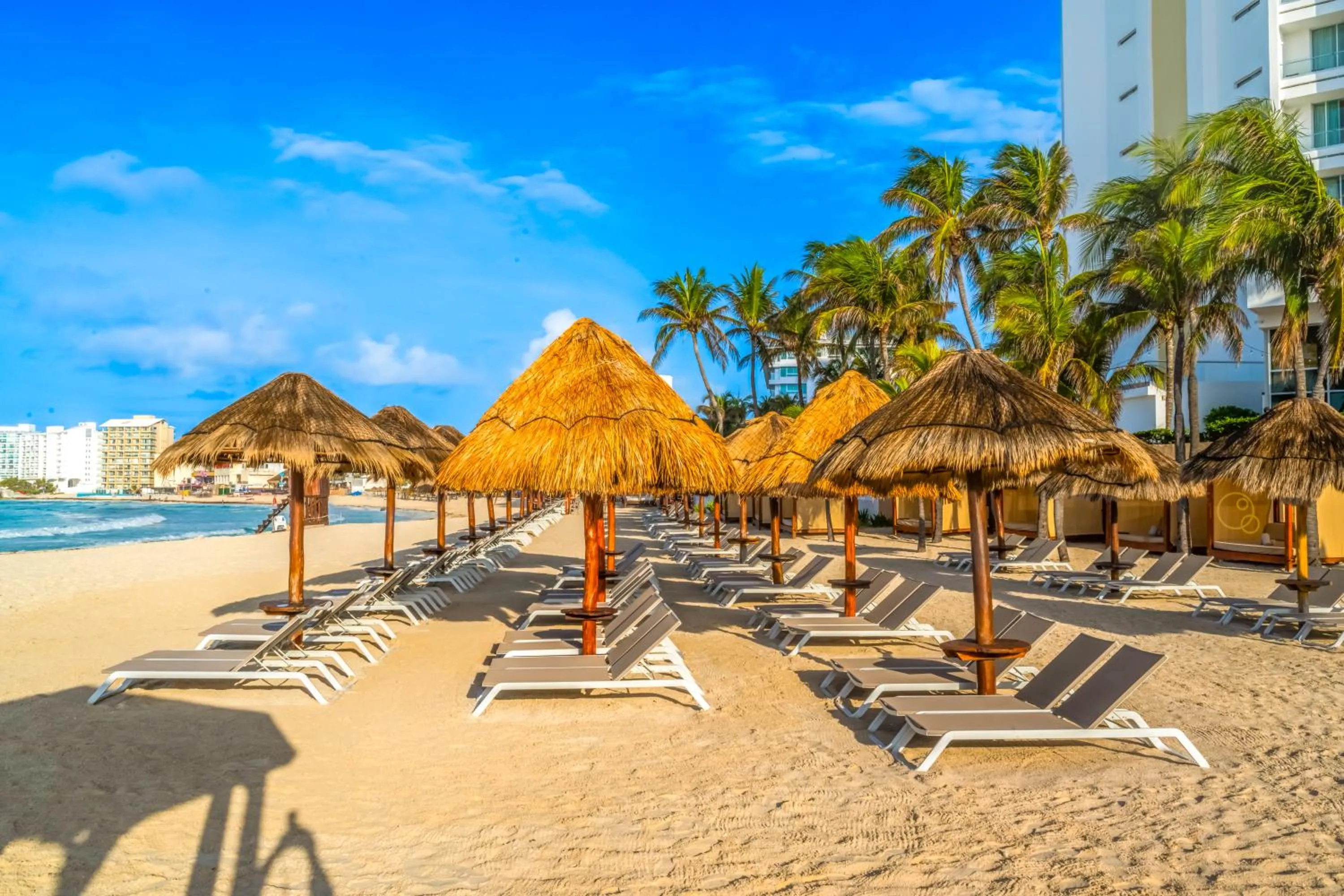 Beach in Krystal Grand Cancun All Inclusive