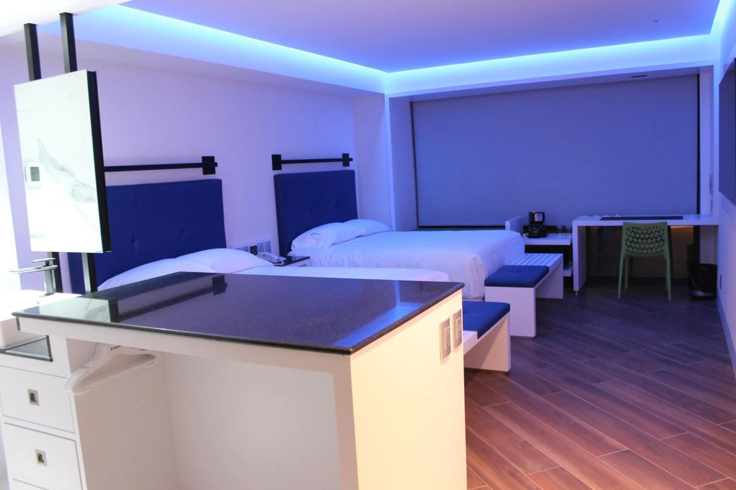 Bed in WeEnjoy Hotels Grand Prix Aeropuerto CDMX