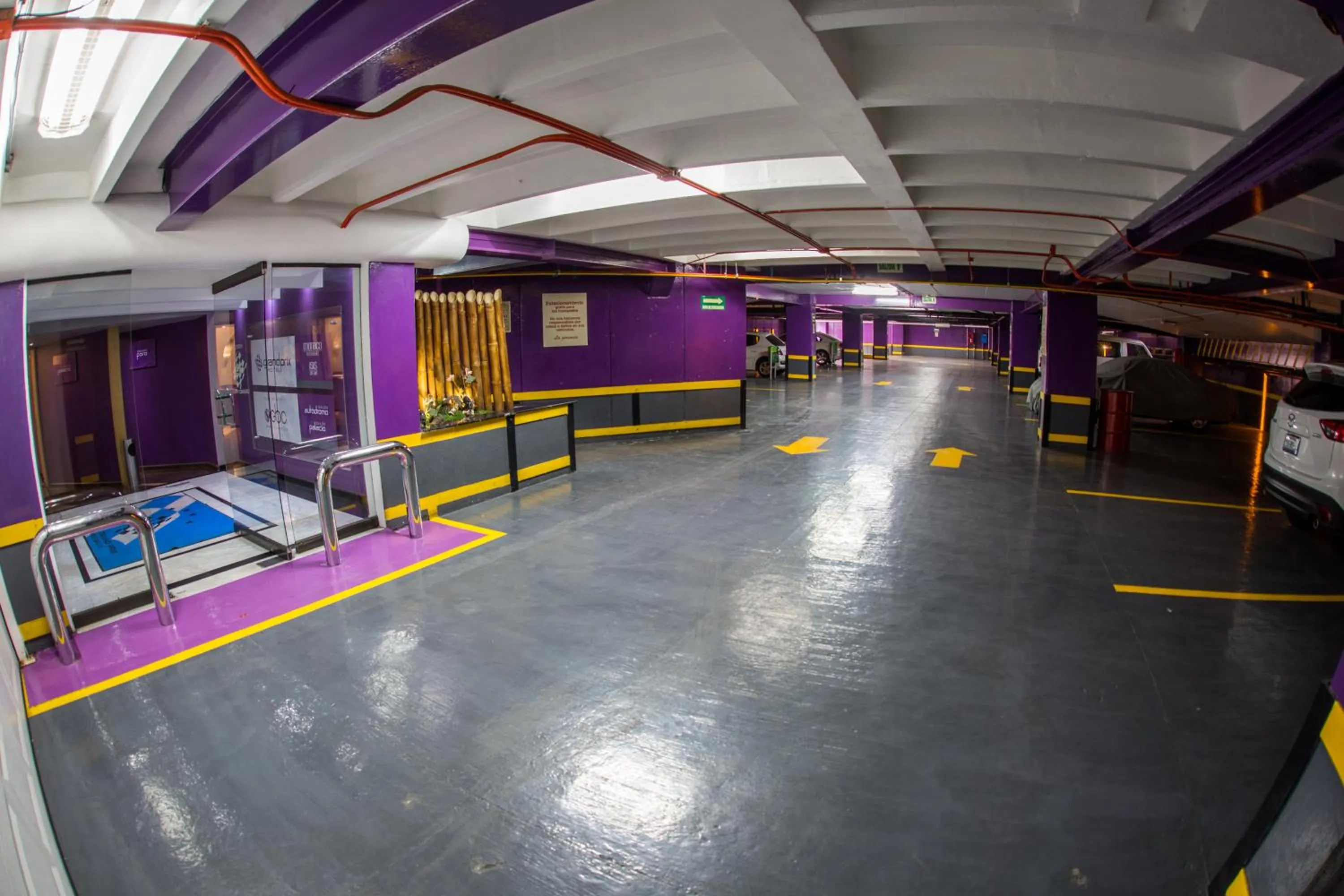 Decorative detail in WeEnjoy Hotels Grand Prix Aeropuerto CDMX