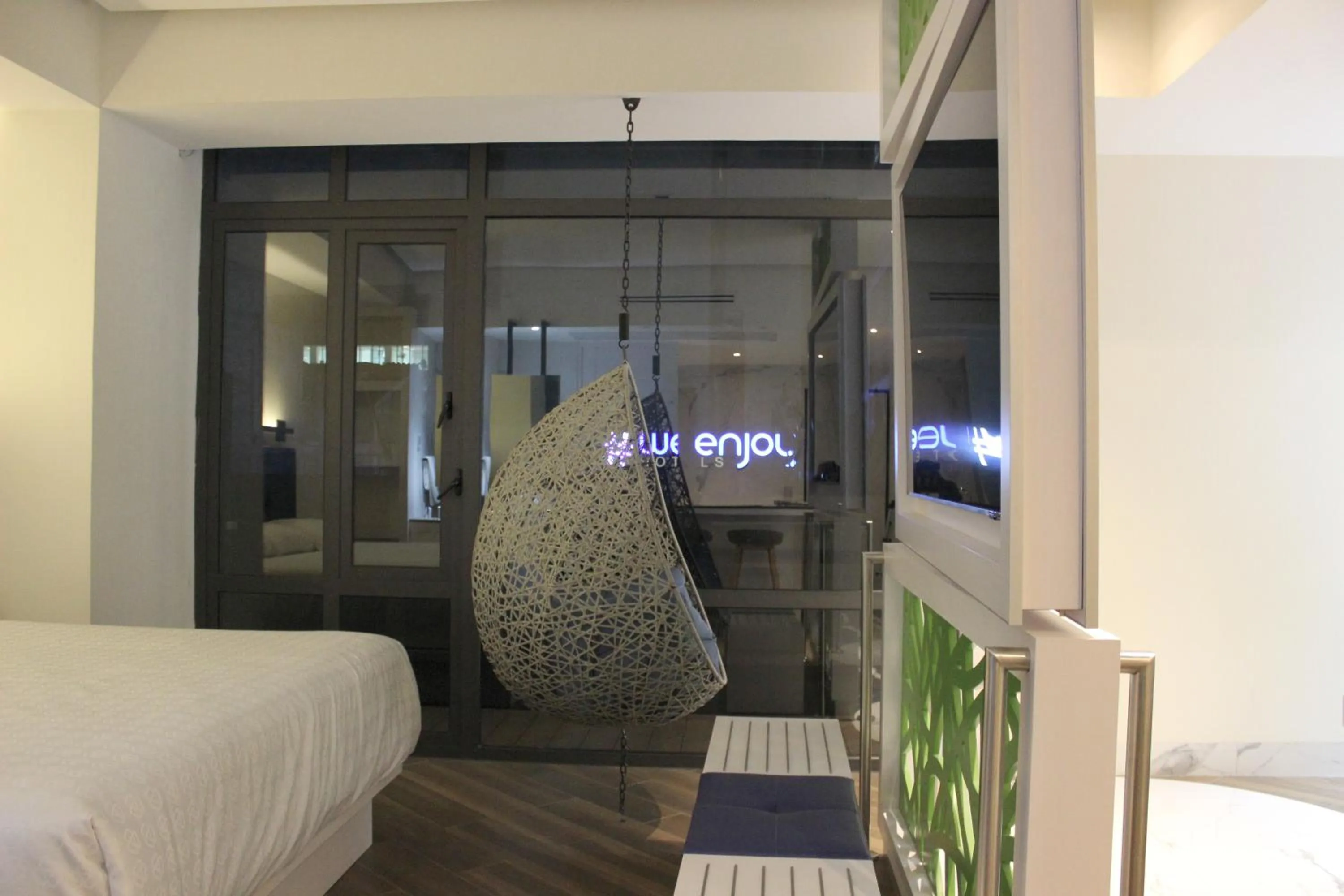 Bed in WeEnjoy Hotels Grand Prix Aeropuerto CDMX