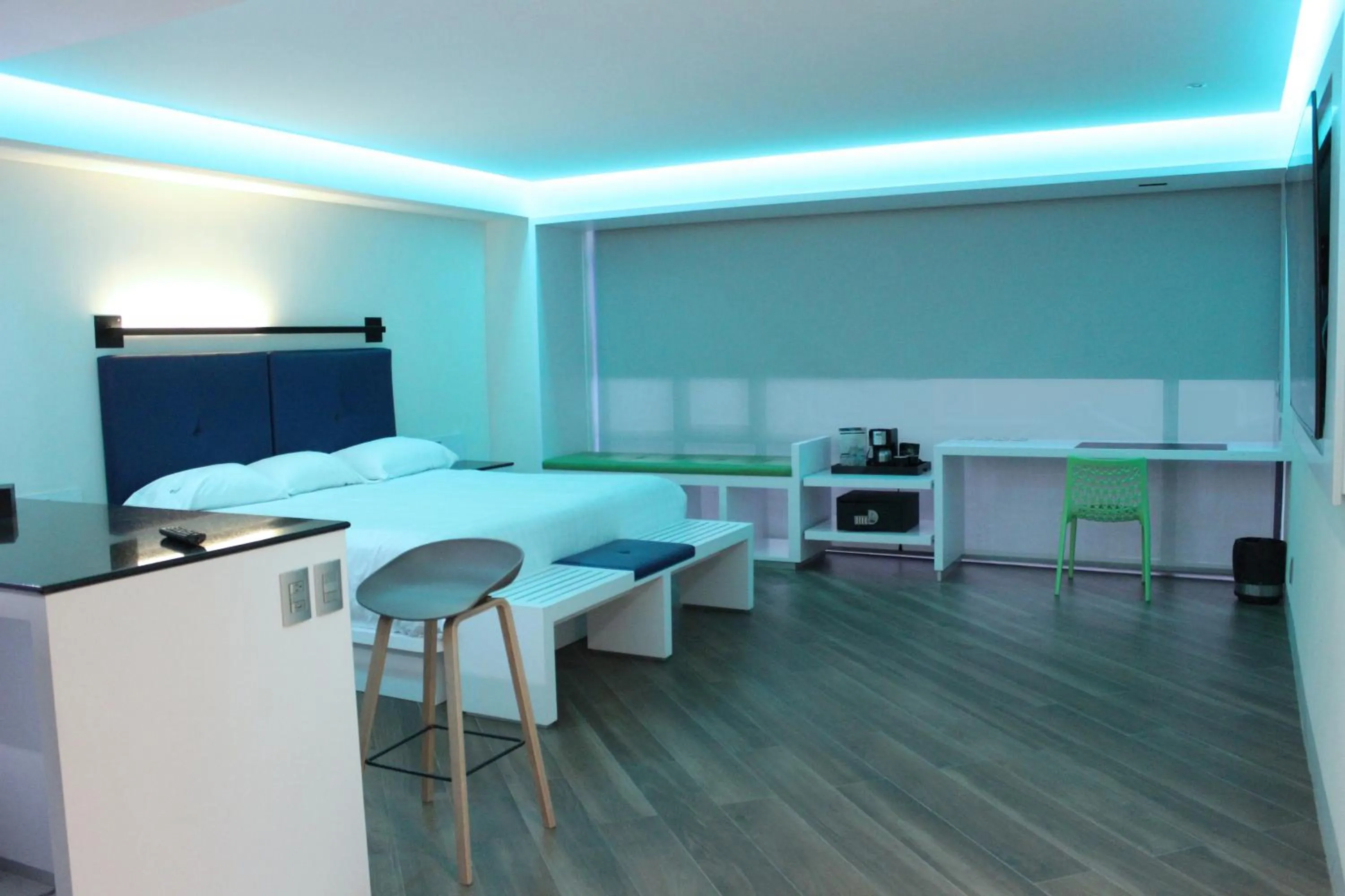 Bed in WeEnjoy Hotels Grand Prix Aeropuerto CDMX