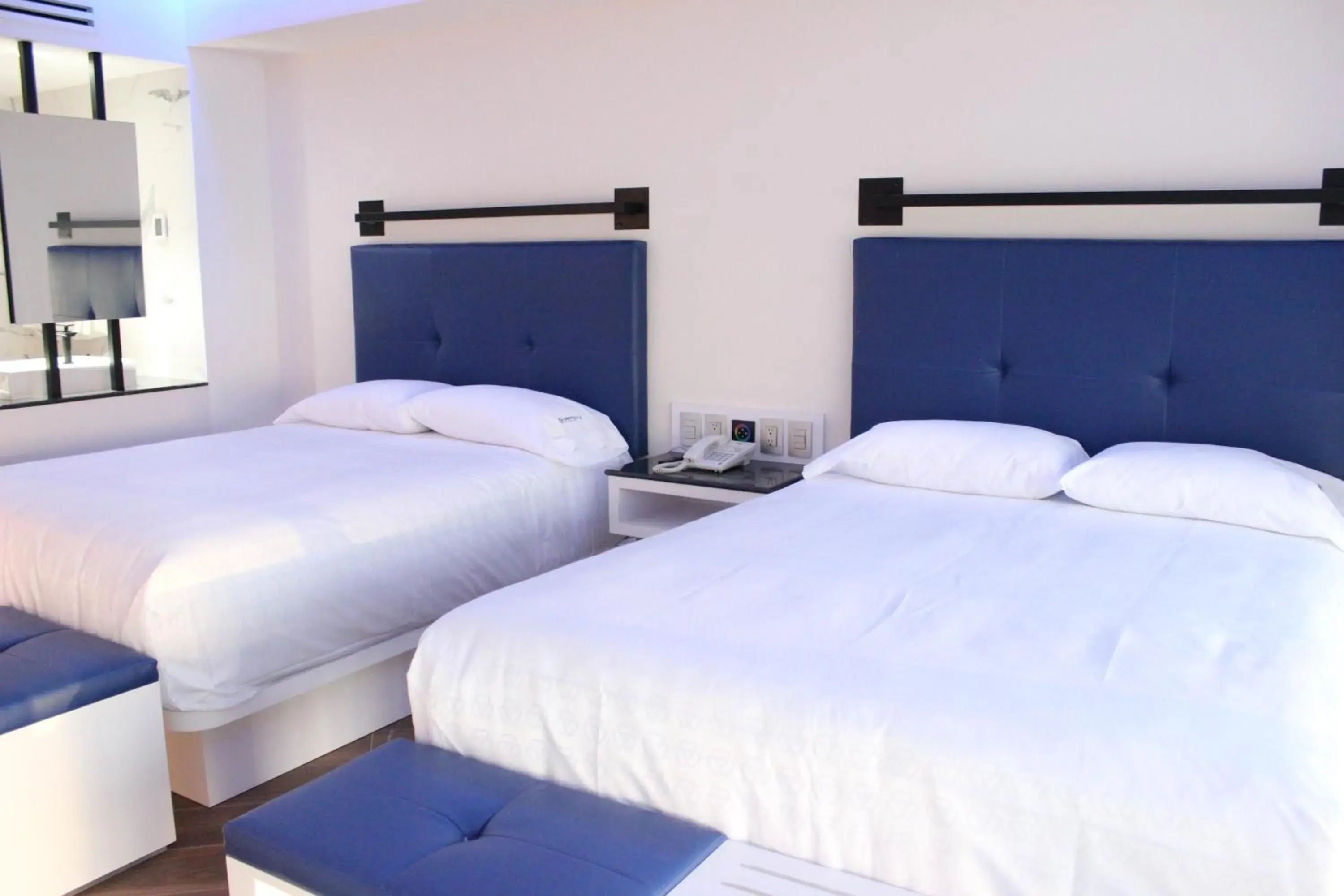 Double Room with Two Double Beds in WeEnjoy Hotels Grand Prix Aeropuerto CDMX Double Room with Two Double Beds in WeEnjoy Hotels Grand Prix Aeropuerto CDMX