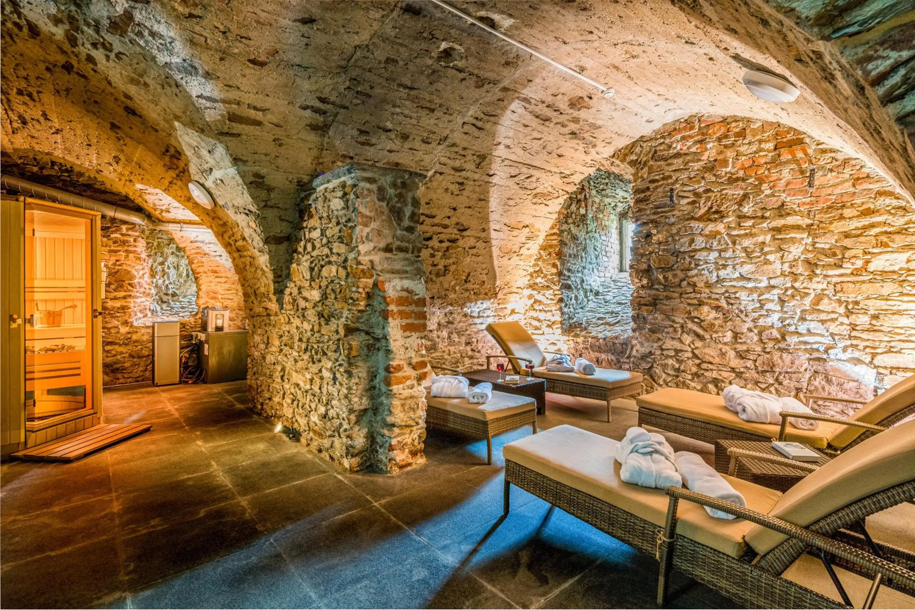 Spa and wellness centre/facilities in Schloss Purschenstein