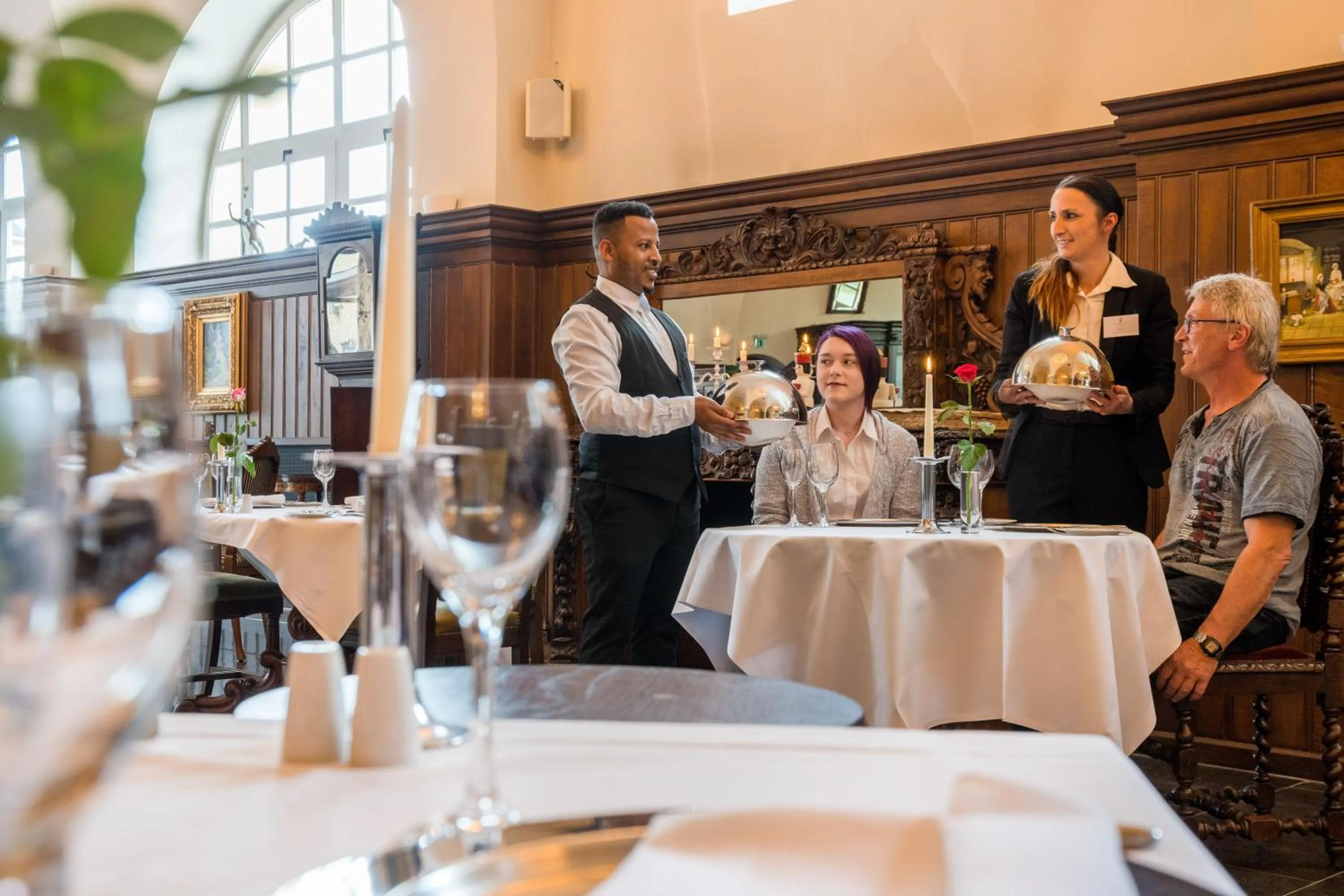 Restaurant/places to eat in Schloss Purschenstein