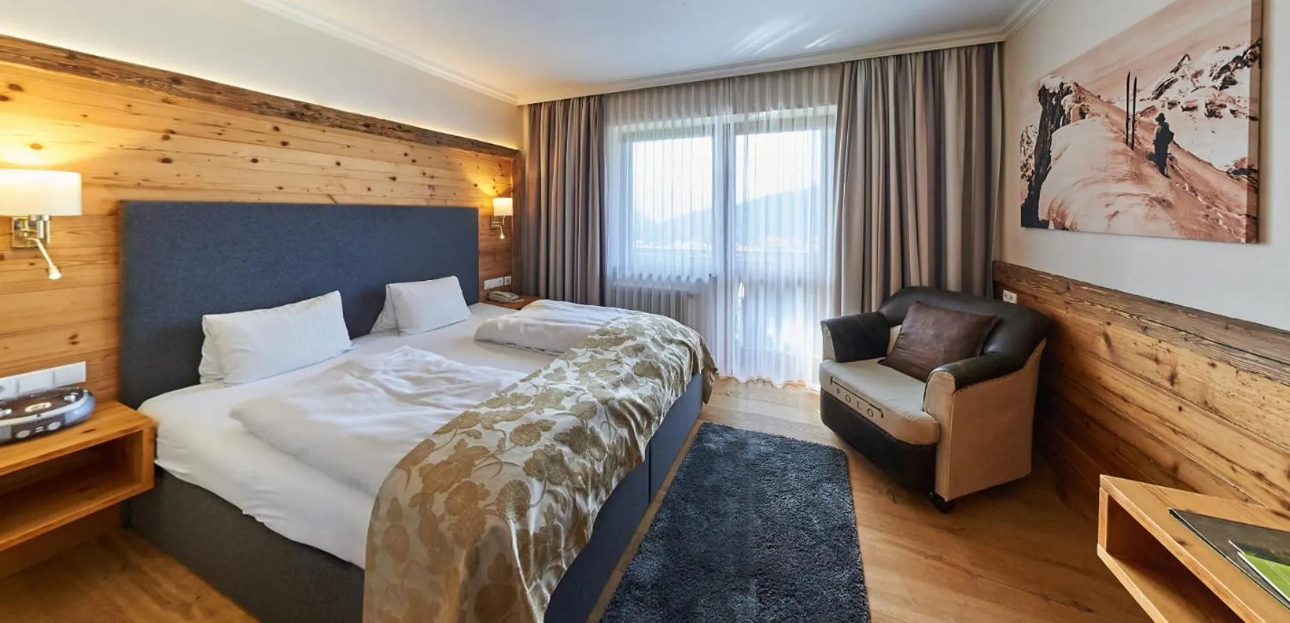 Bed in Landhaus Ramsau