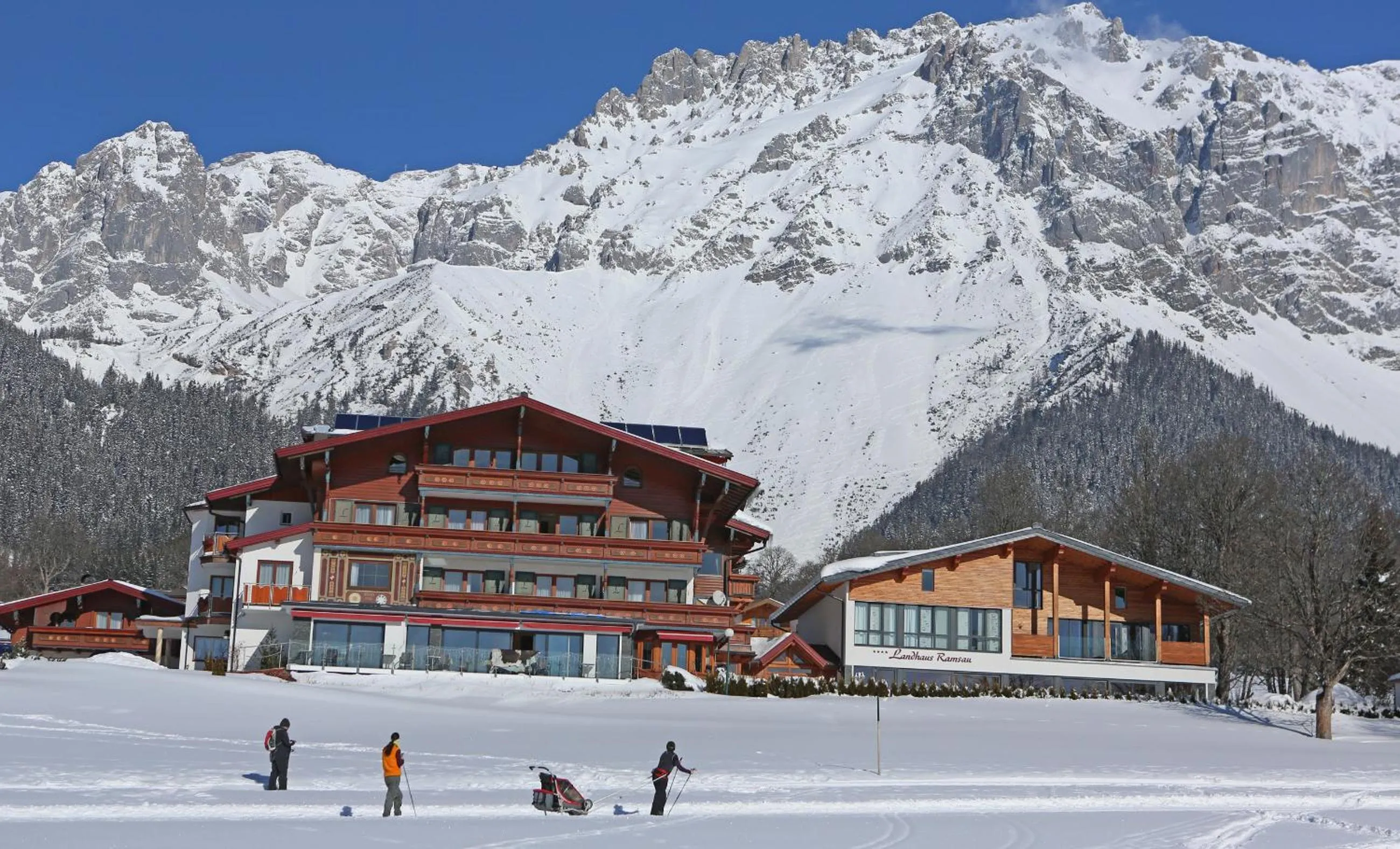 Facade/entrance in Landhaus Ramsau